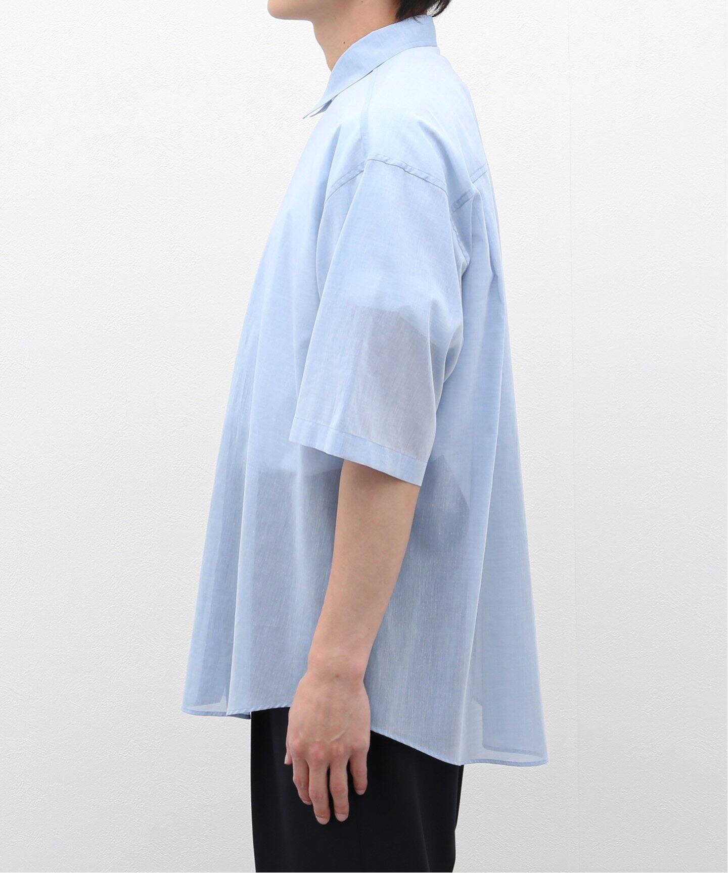 AURALEE / オーラリー】HARD TWIST FINX ORGANDY HALF SLE（シャツ 