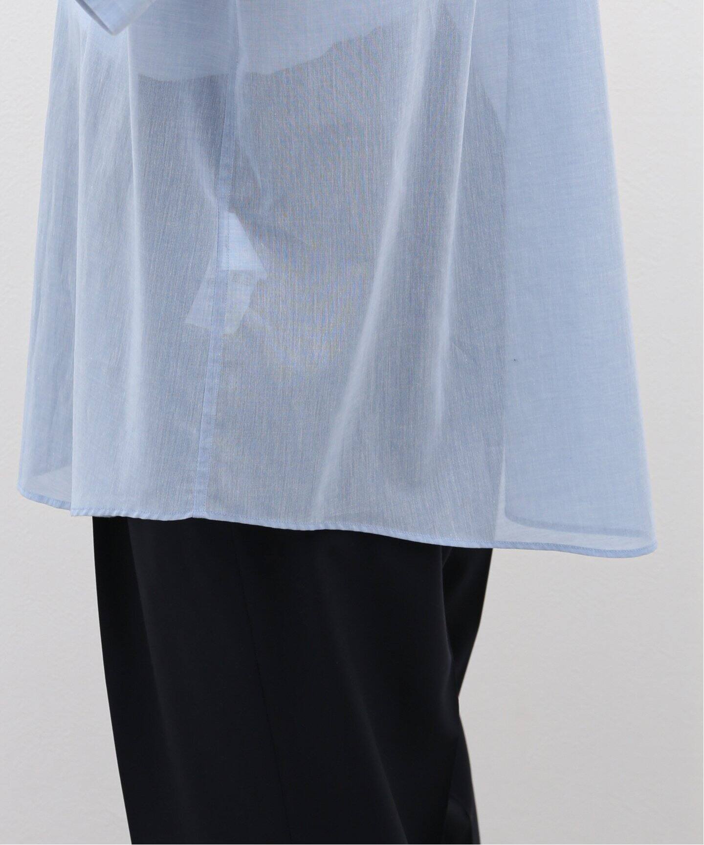 AURALEE / オーラリー】HARD TWIST FINX ORGANDY HALF SLE（シャツ 