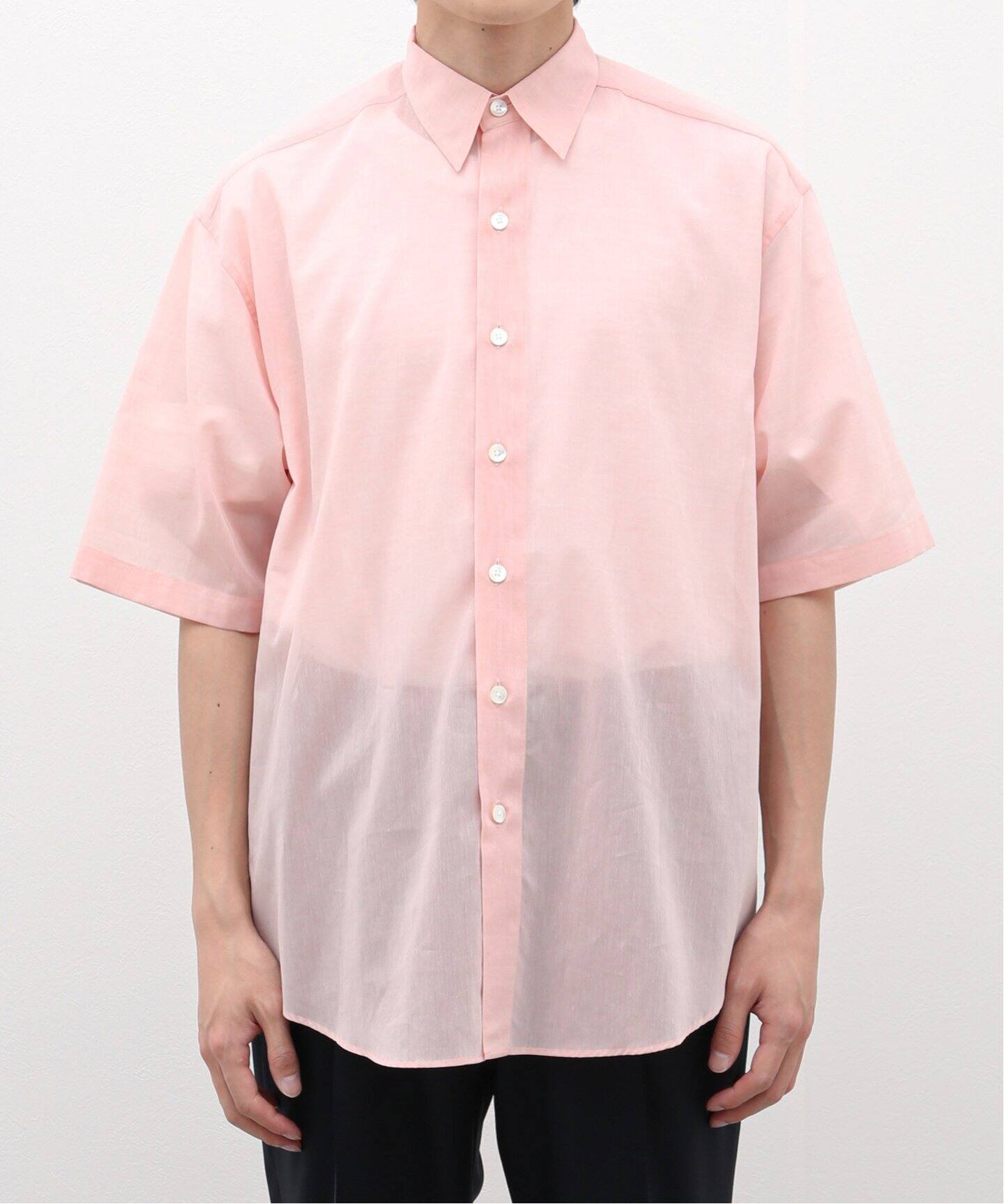 AURALEE / オーラリー】HARD TWIST FINX ORGANDY HALF SLE（シャツ 