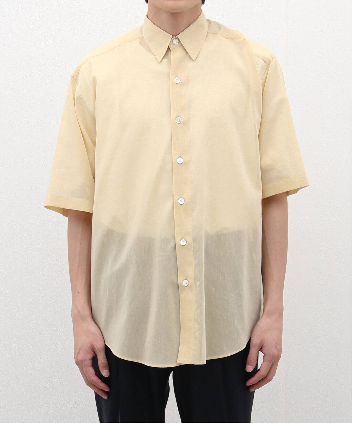 AURALEE / オーラリー】HARD TWIST FINX ORGANDY HALF SLE（シャツ  