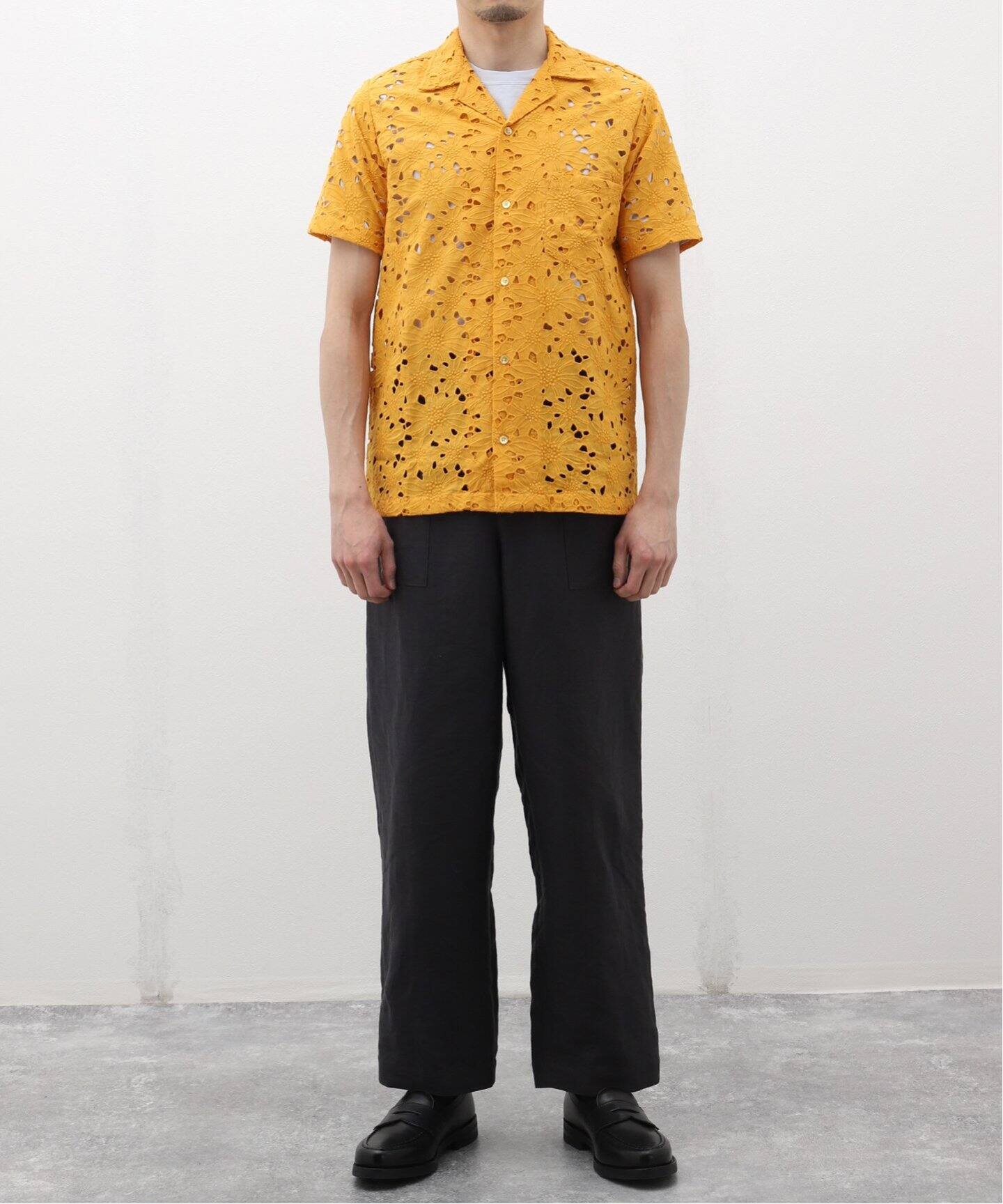CMMN SWDN / コモン スウェーデン】Duncan Camp Collar Shirt（シャツ 