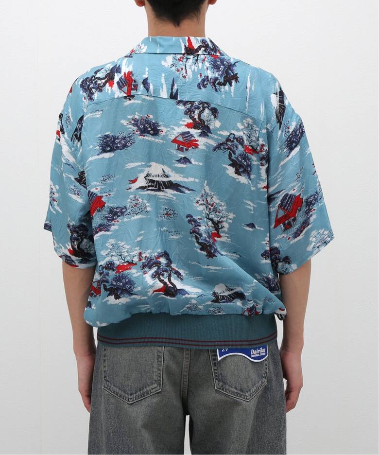 DAIRIKU / ダイリク】Cliff Aloha Rib Shirt（シャツ／ブラウス 