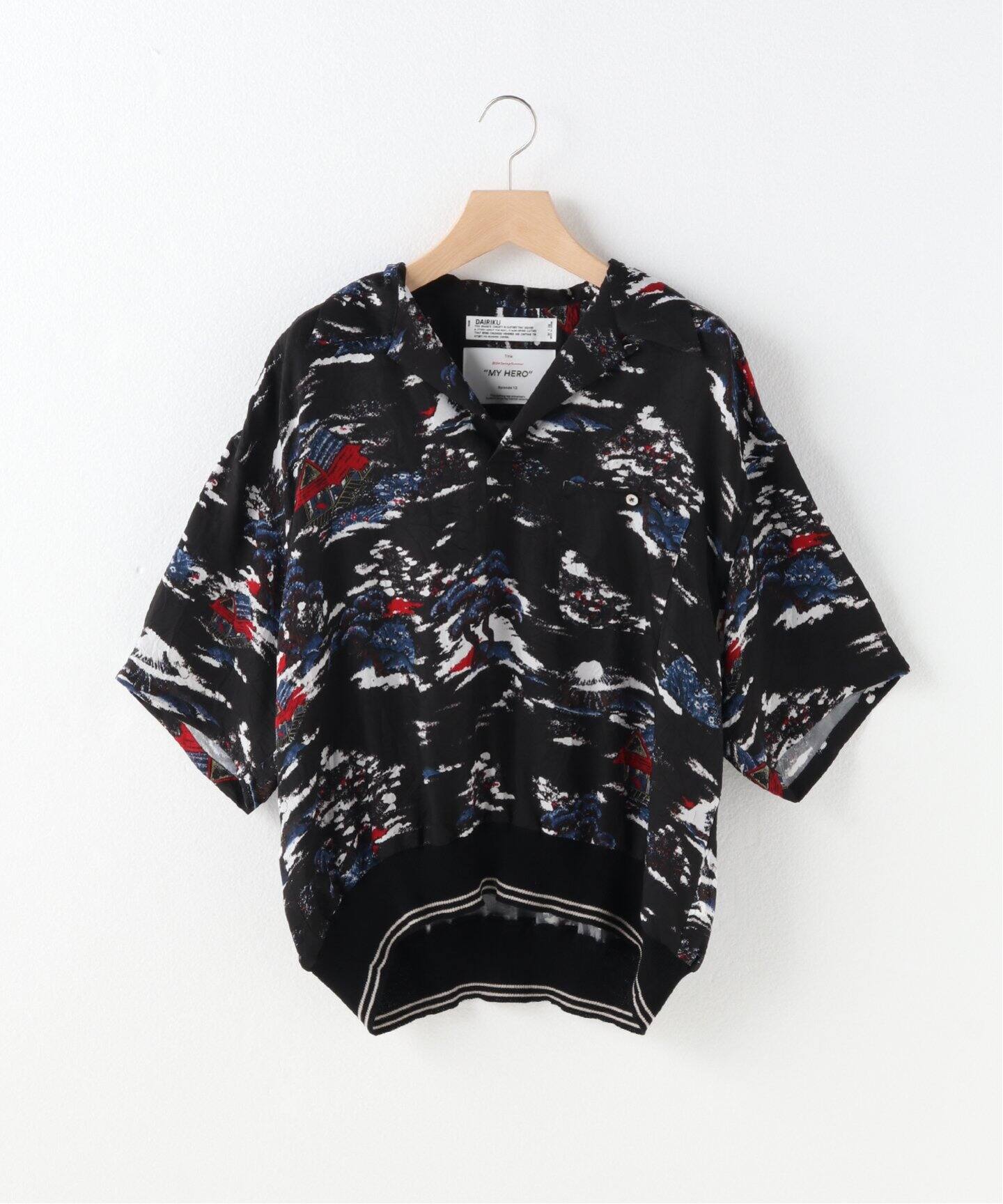 DAIRIKU / ダイリク】Cliff Aloha Rib Shirt（シャツ／ブラウス 