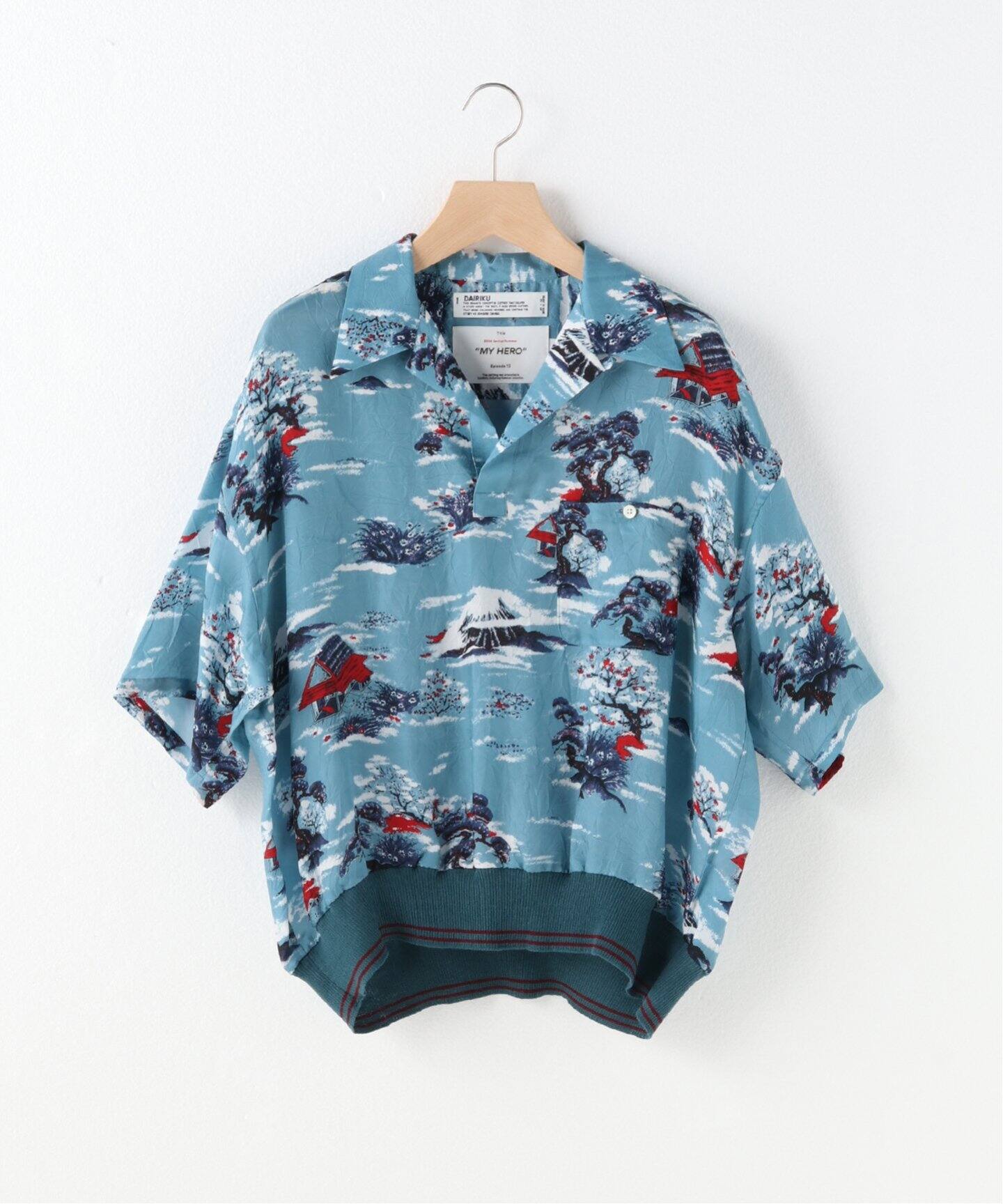 DAIRIKU / ダイリク】Cliff Aloha Rib Shirt（シャツ／ブラウス 