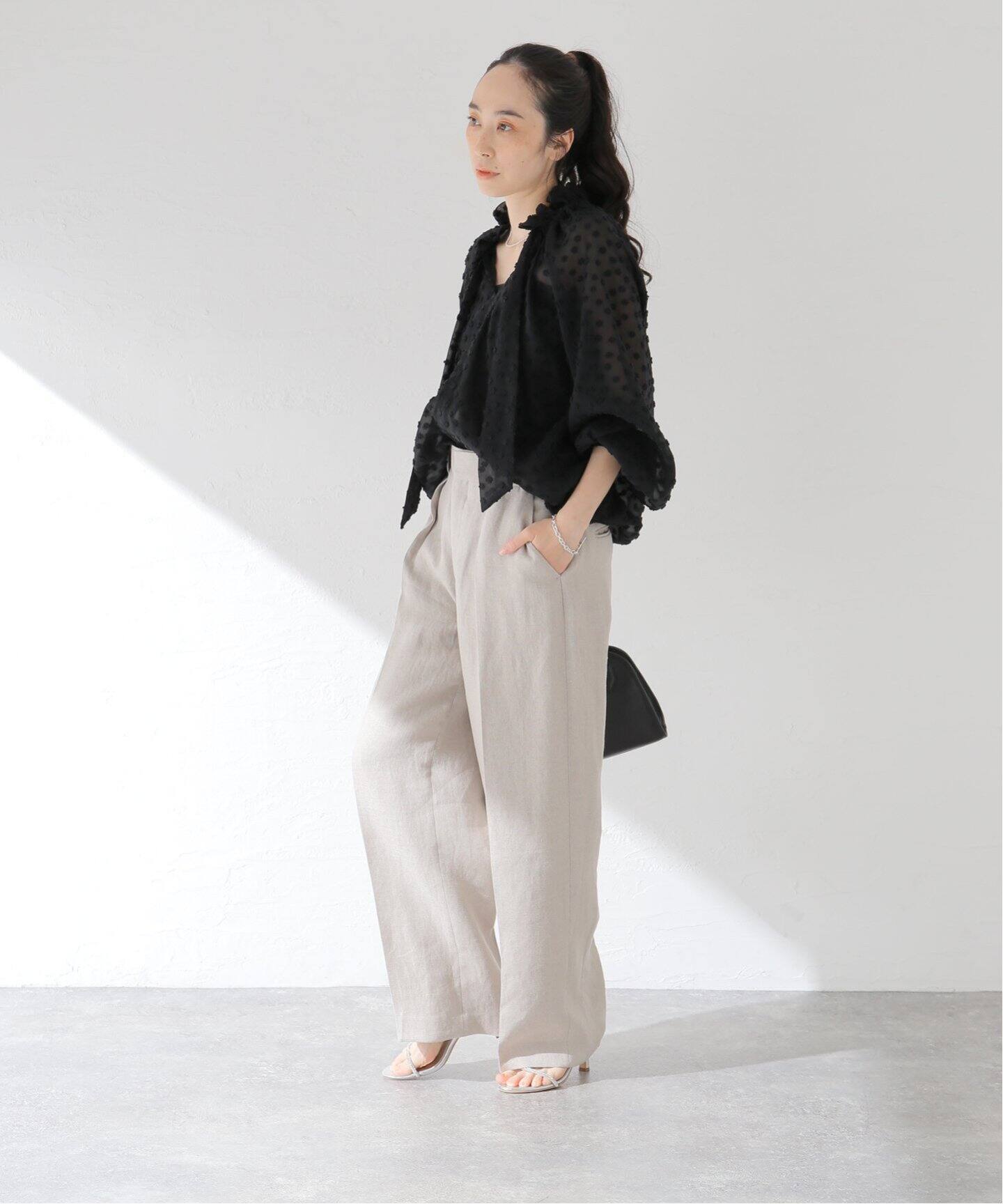 Saint Laurent 24ss ブラウス リボン