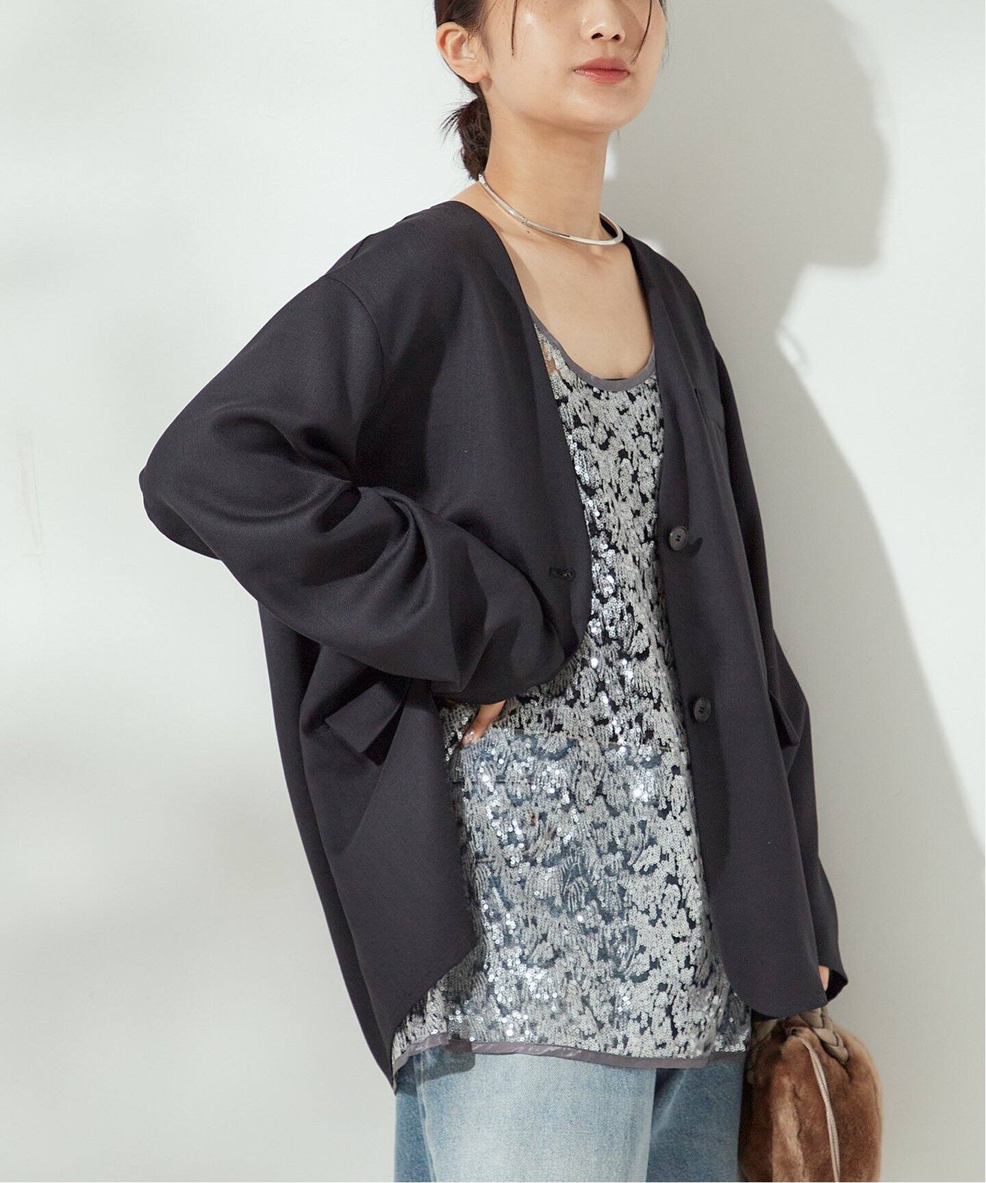 スパンコールタンクトップ（タンクトップ）｜JOURNAL STANDARD L 