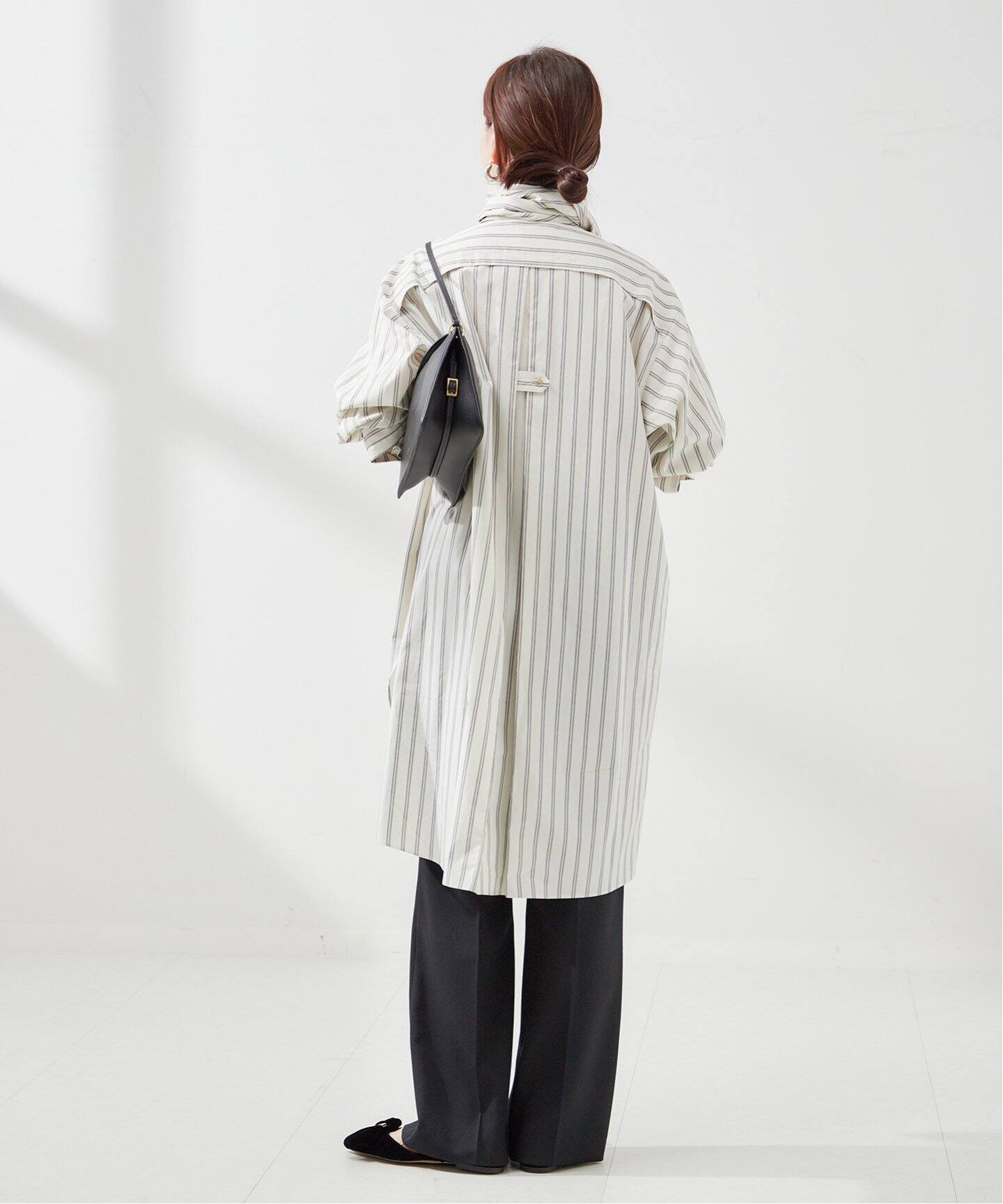 Uhr/ウーア】Scarf Big Shirt：シャツ（シャツ／ブラウス）｜JOURNAL 