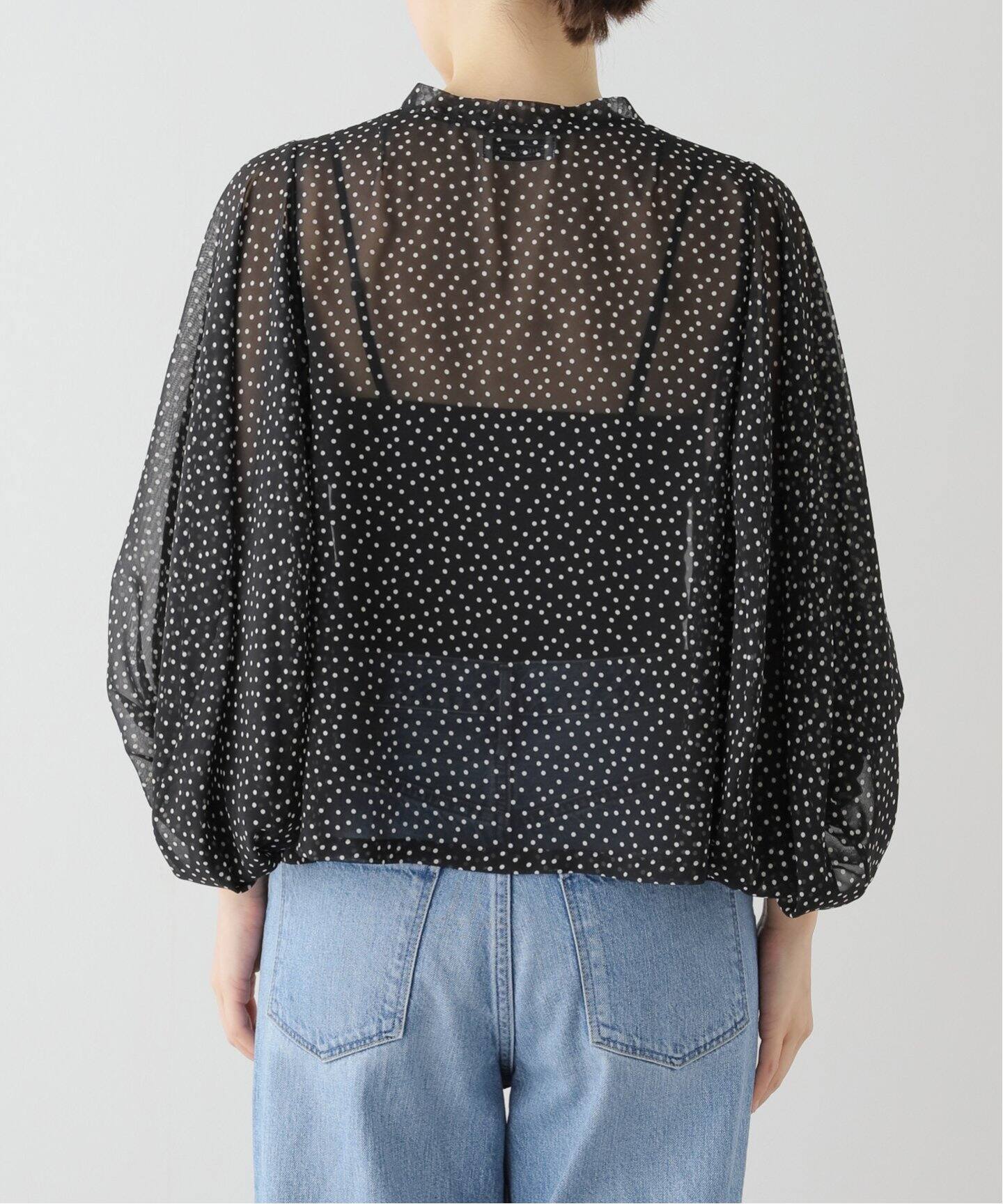 新品未使用品　the newhouse ブラウス　ザニューハウス　ロンハーマン THE NEWHOUSE/ザ ニューハウス】RAINIER LONG SLEEVE：ブラウス