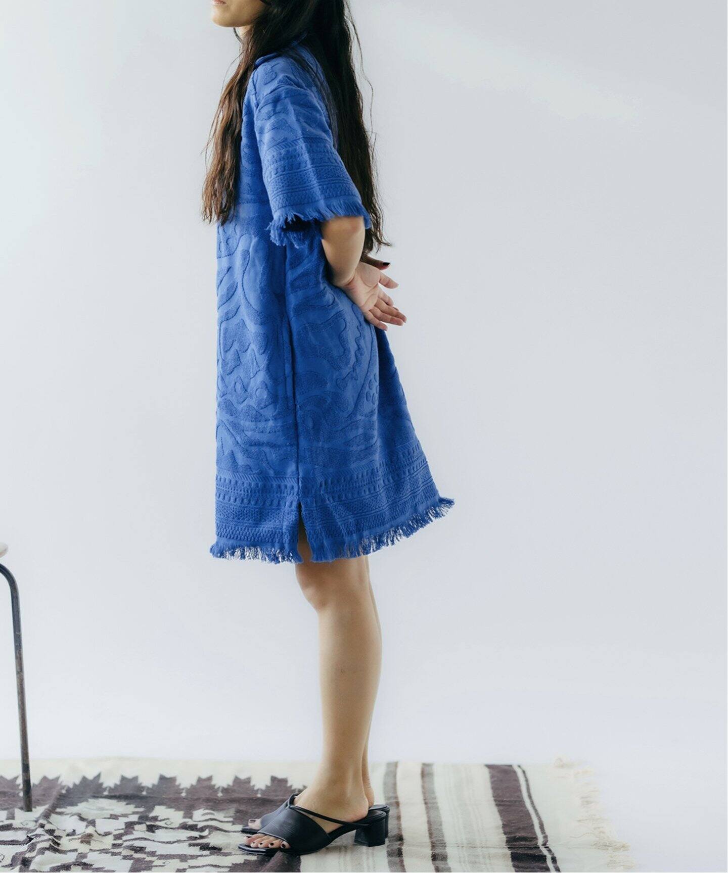 OAS/オーエーエス】 rapture aya terry dress：ミニドレス  