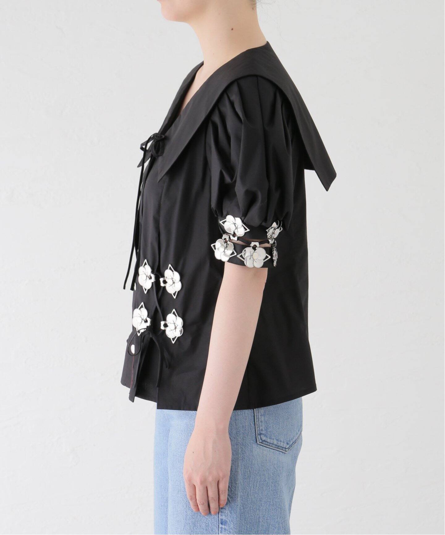 CHOPOVA LOWENA/チョポヴァ・ロウェナ】PUFF SHORT SLEEVE SHIRT 2240  