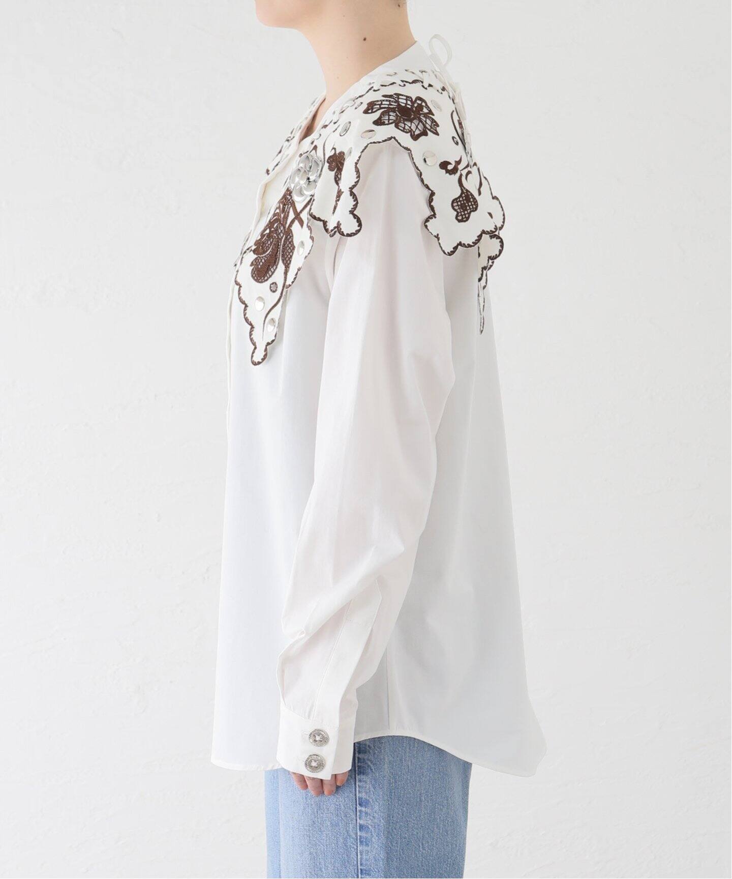 CHOPOVA LOWENA/チョポヴァ・ロウェナ】 LONG SLEEVE SHIRT 2244 
