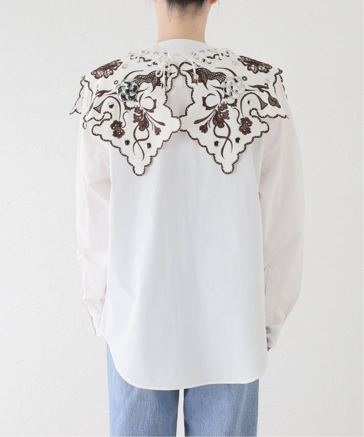 CHOPOVA LOWENA/チョポヴァ・ロウェナ】 LONG SLEEVE SHIRT 2244 