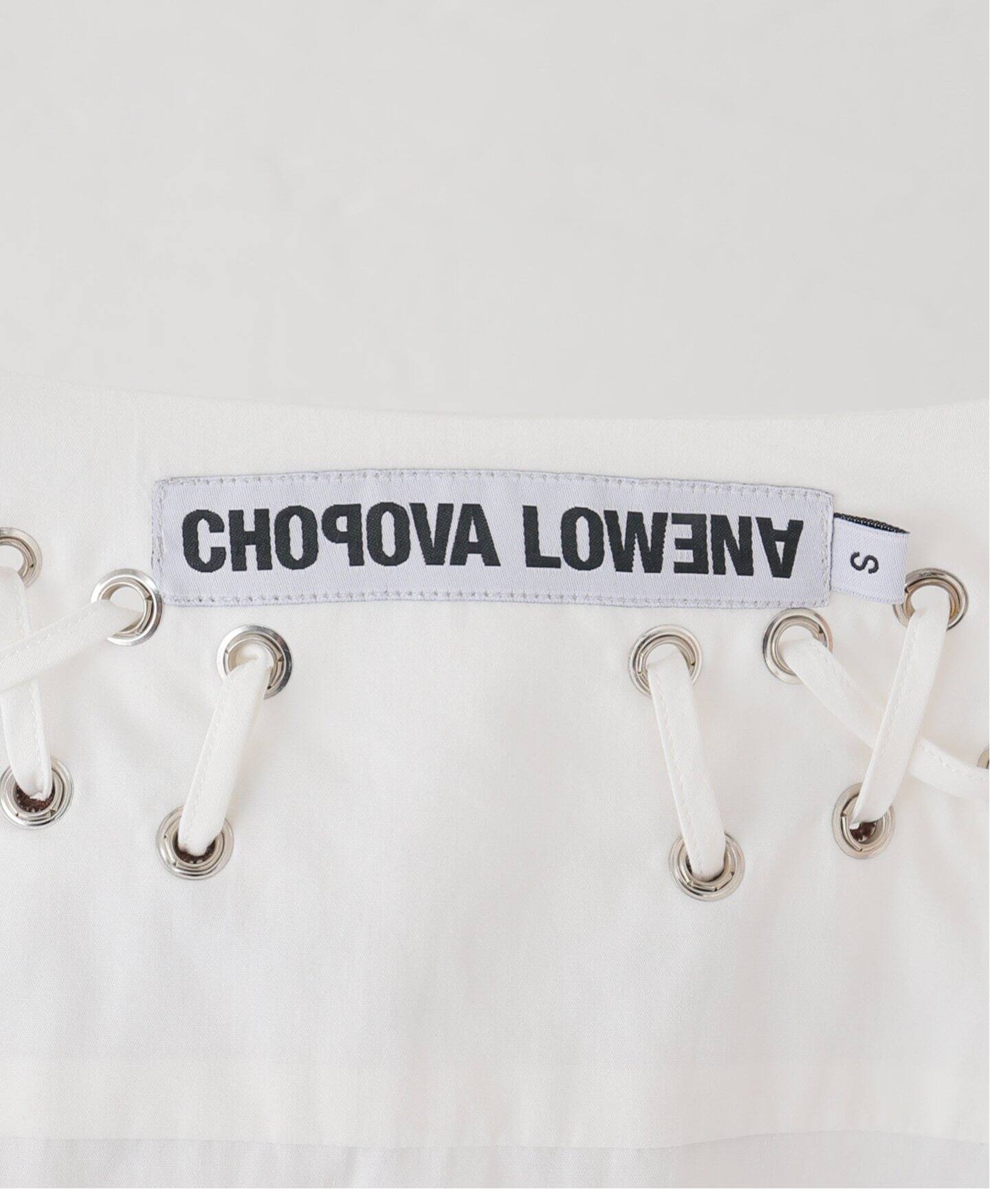 CHOPOVA LOWENA/チョポヴァ・ロウェナ】 LONG SLEEVE SHIRT 2244 