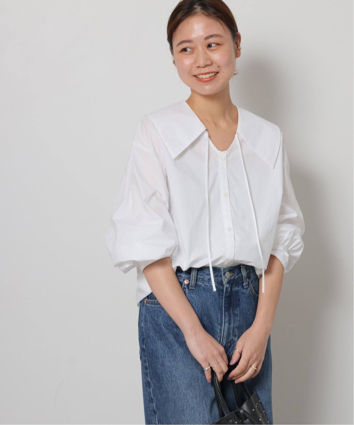ビッグカラーブラウス（シャツ／ブラウス）｜JOURNAL STANDARD relume 