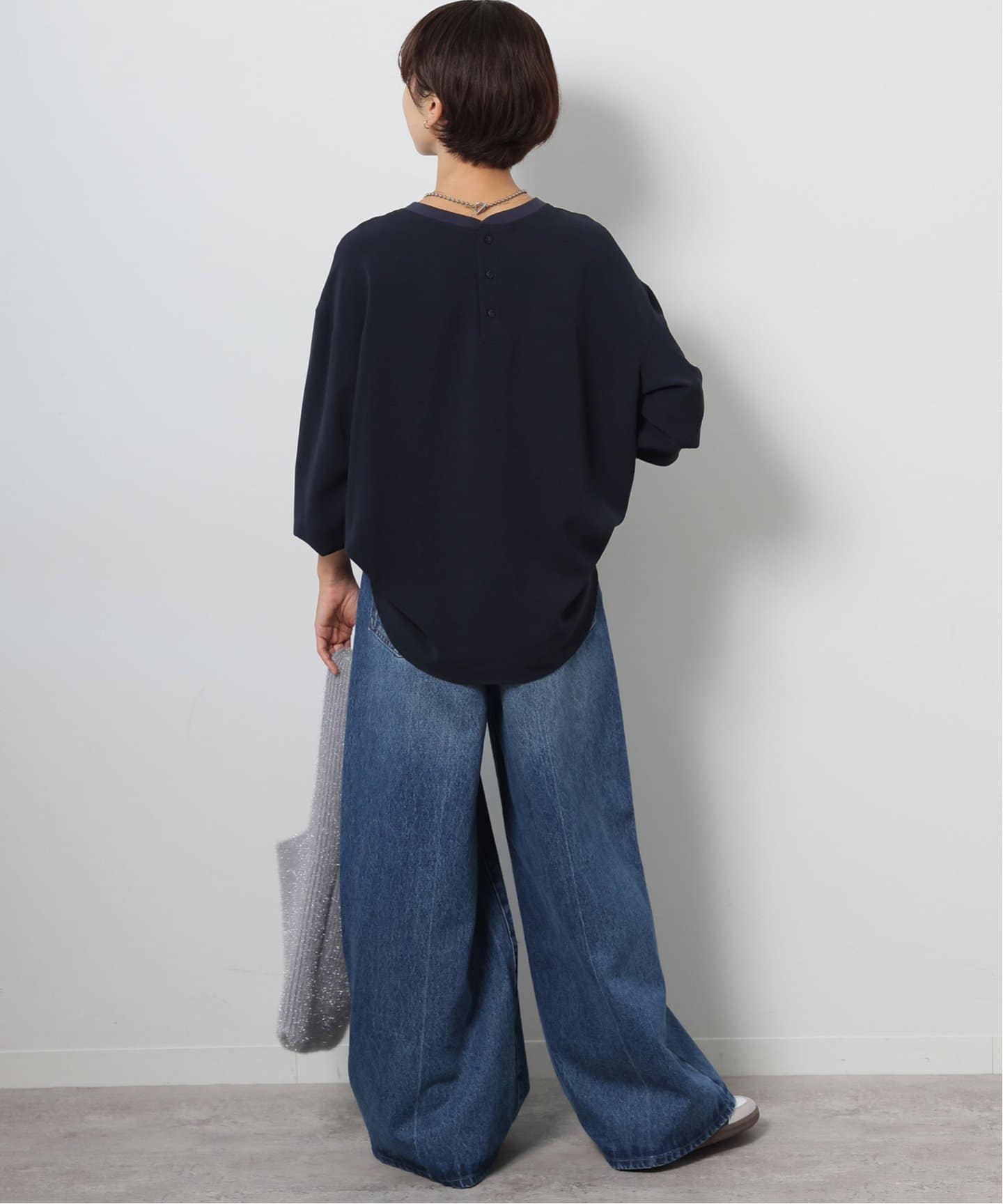 【新品】JOURNAL STANDARDrelume ジョーゼットロゴロンTEE ジョーゼットロゴロンTEE（シャツ／ブラウス）｜JOURNAL