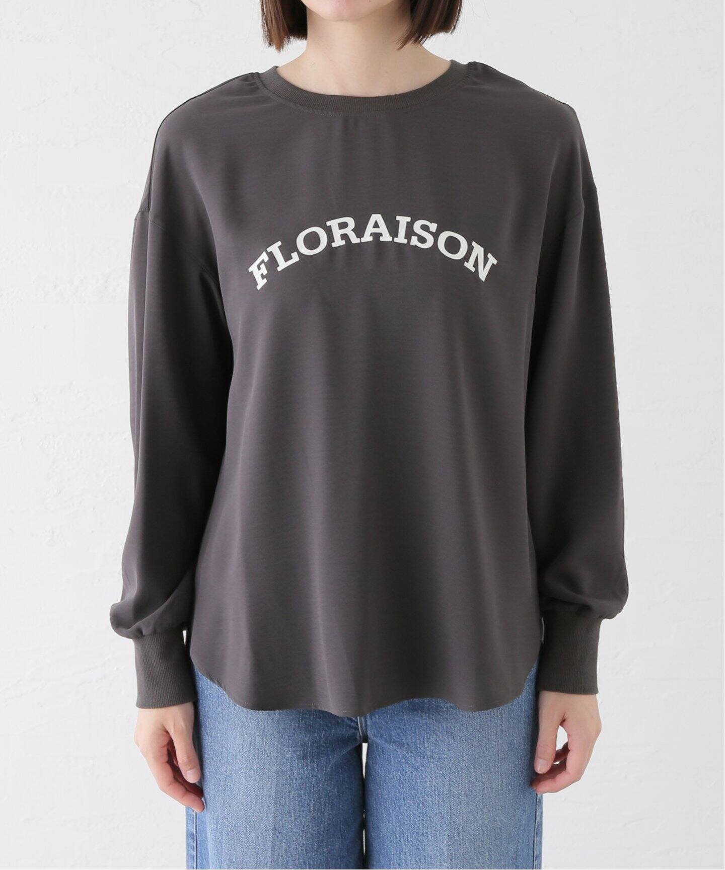 【新品】JOURNAL STANDARDrelume ジョーゼットロゴロンTEE ジョーゼットロゴロンTEE(シャツ/ブラウス)|JOURNAL
