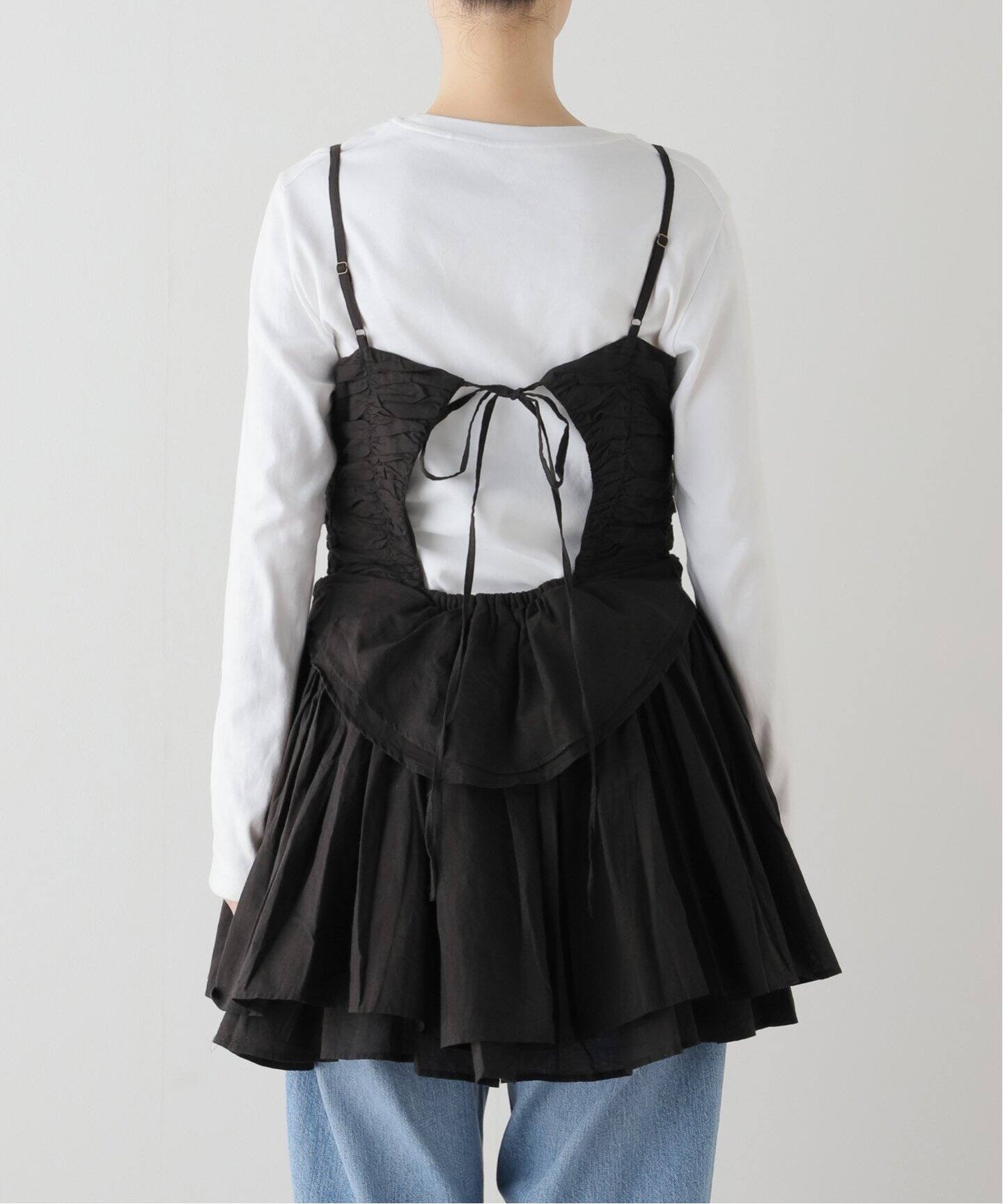 crinkle crinkle crinkle corset camisole-COMME des GARCONS HOMME 