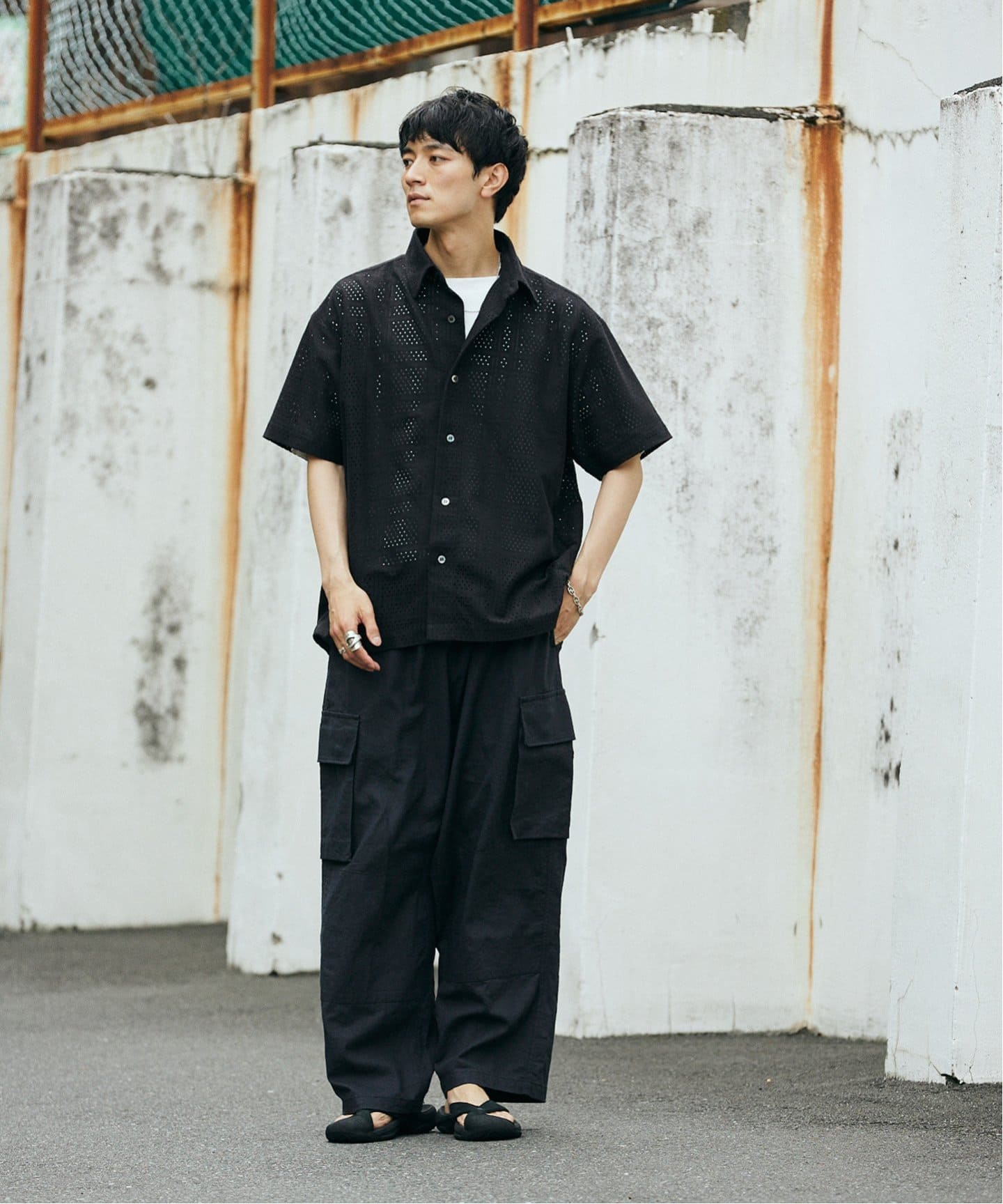RASHELL LACE SQUARE SS SH（シャツ／ブラウス）｜JOURNAL