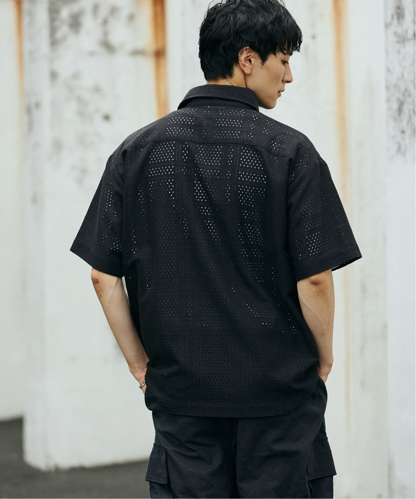 RASHELL LACE SQUARE SS SH（シャツ／ブラウス）｜JOURNAL