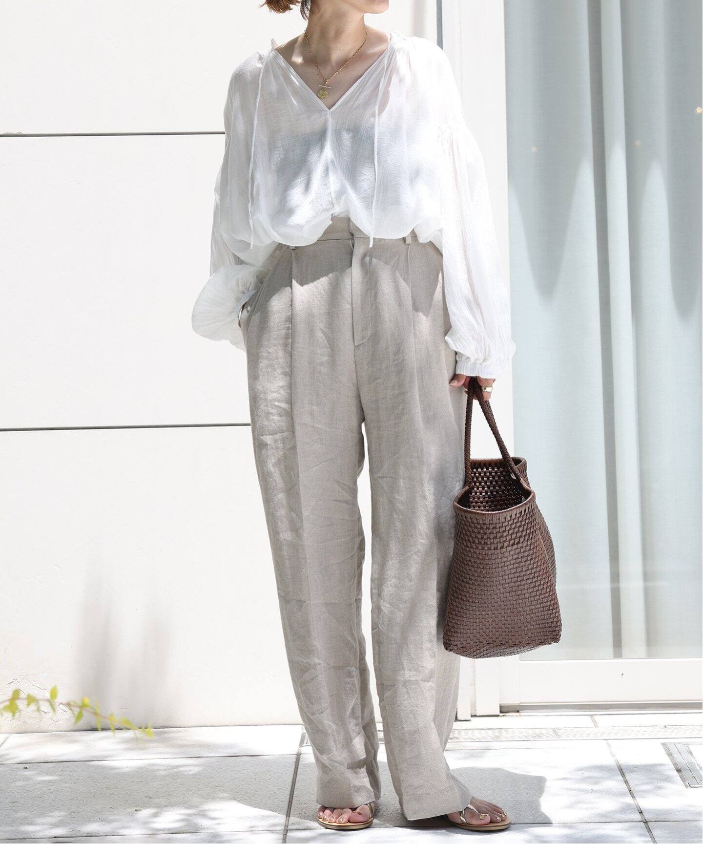 SMOCK ギャザー プルオーバー（シャツ／ブラウス）｜Deuxieme Classe  