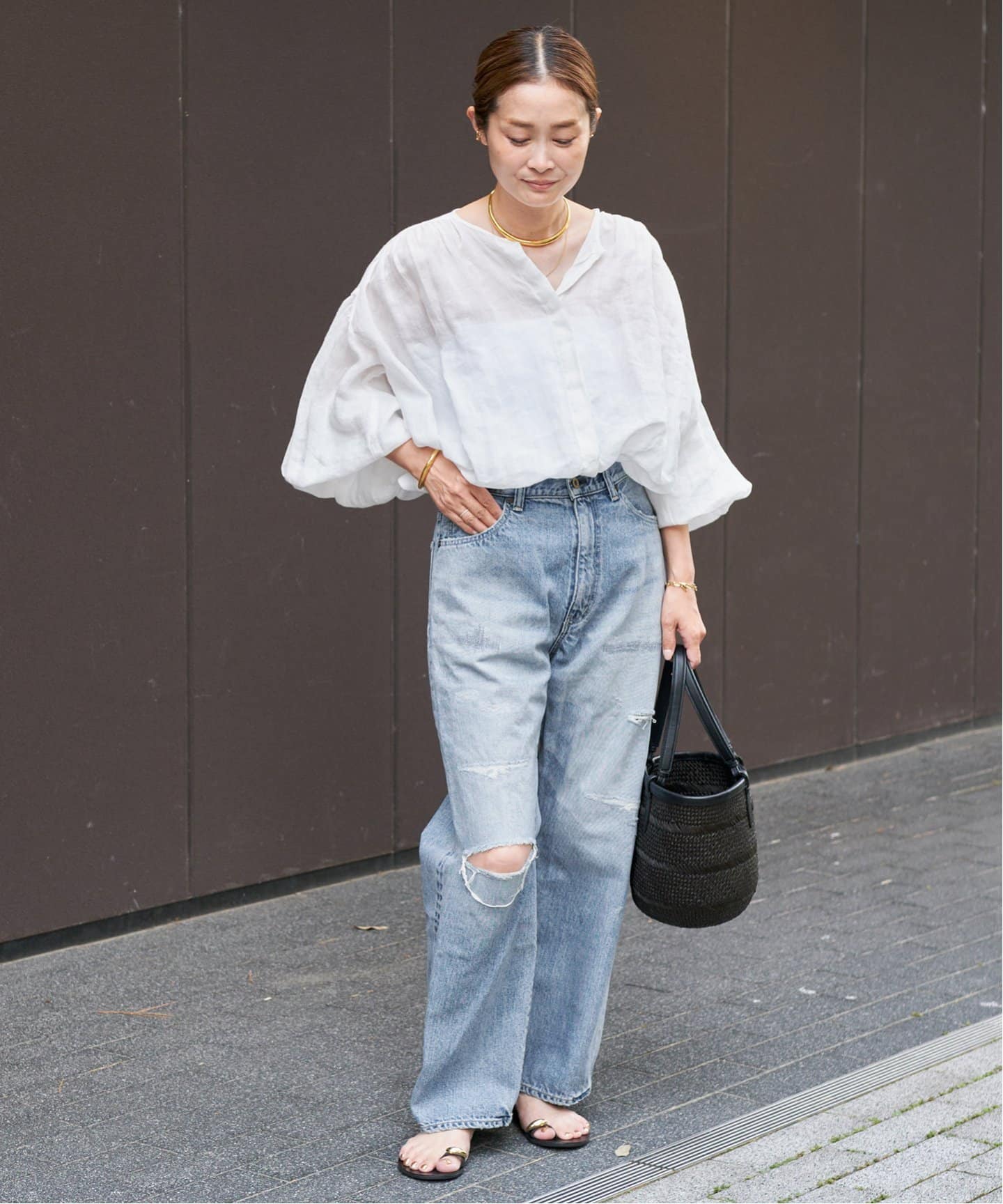 Deuxieme Classe enormous ブラウス ¥36,300税込 enormous ブラウス（シャツ／ブラウス）｜Deuxieme Classe