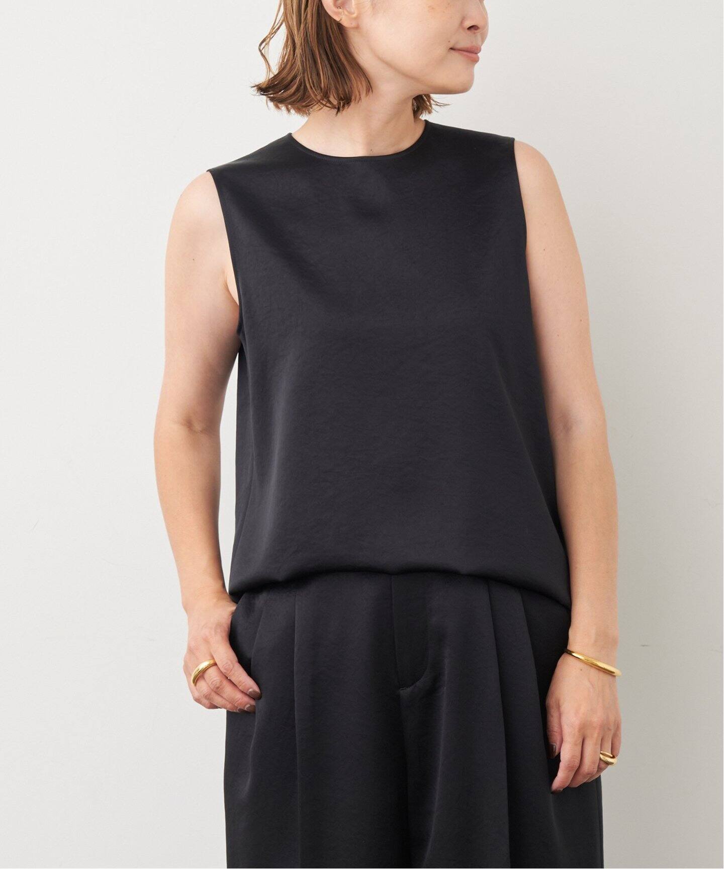 Deuxieme Classe MinimalSatin ブラウス 