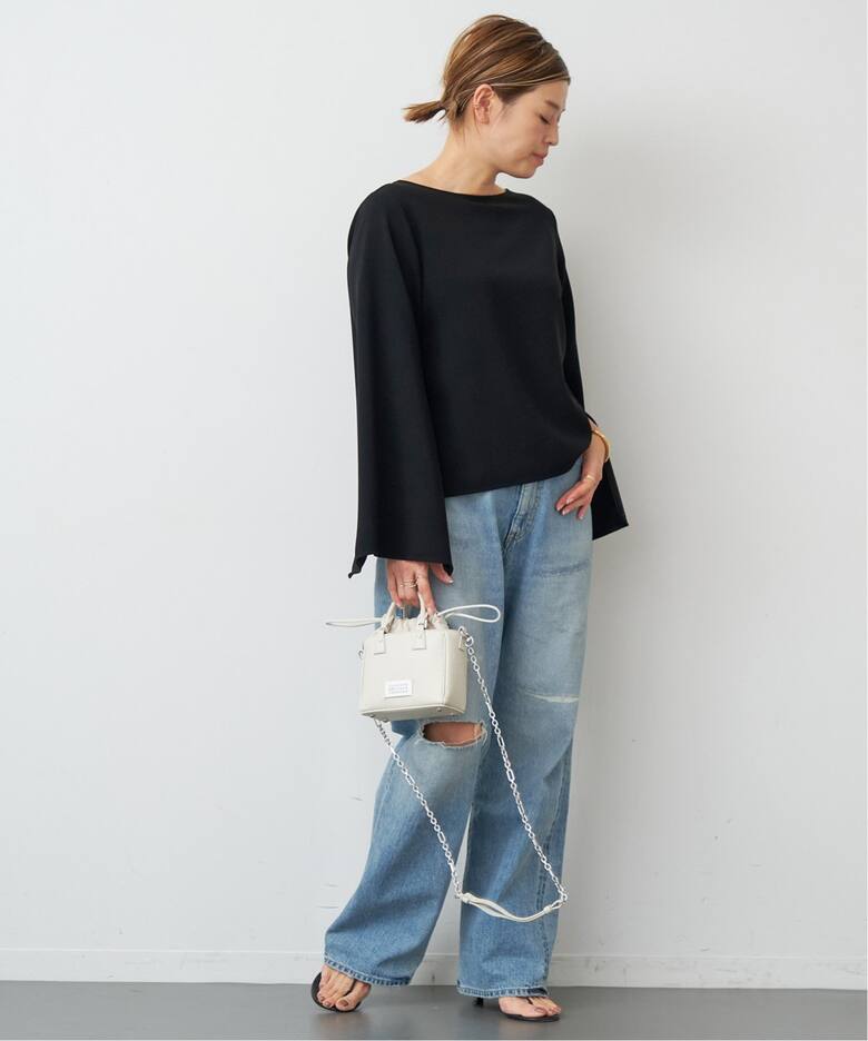 タグつき未使用新品】Deuxieme Classe ジップスリーブブラウス 