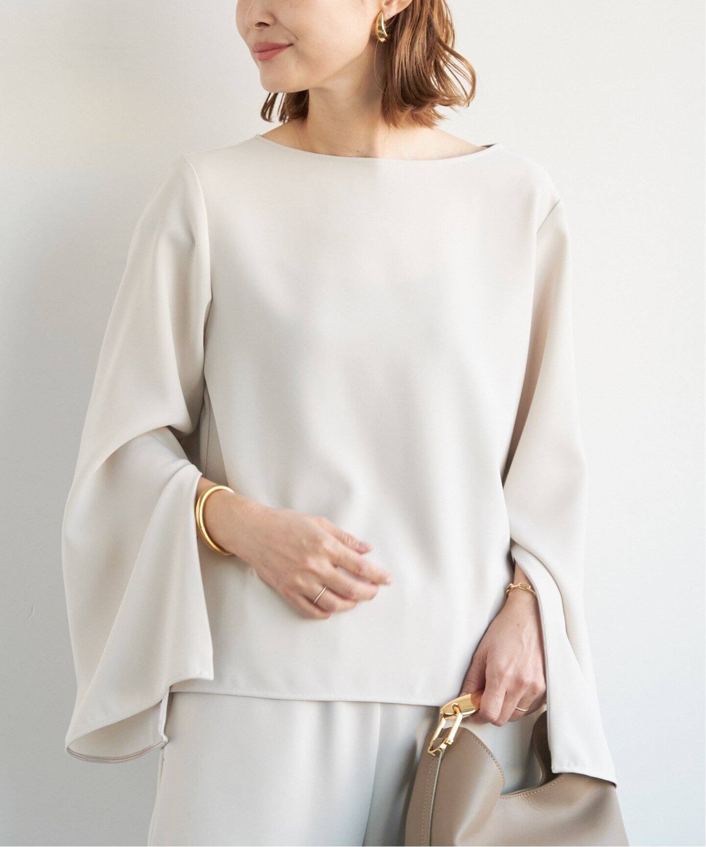 Sofia ジップスリーブ ブラウス（シャツ／ブラウス）｜Deuxieme Classe  