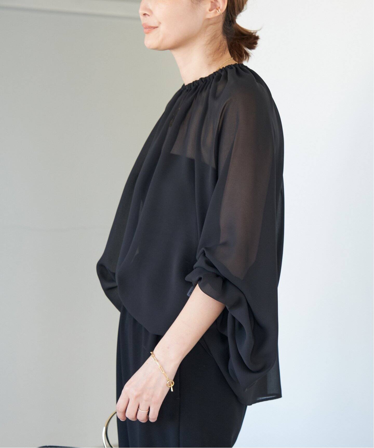 Sheer ブラウス（シャツ／ブラウス）｜Deuxieme Classe  