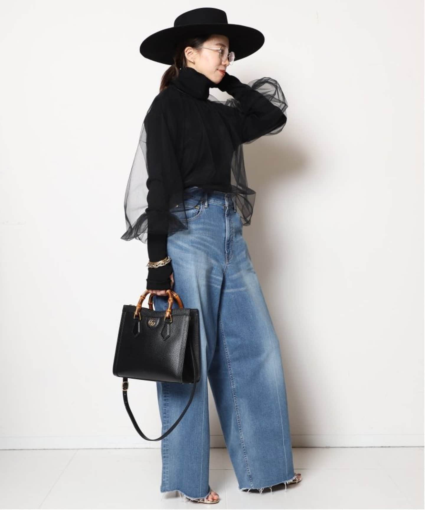 MUSE de Deuxieme Classe【コルピエロ】ブラウス Col Pierrot/コルピエロ】Wide Pants（スラックス）｜MUSE de