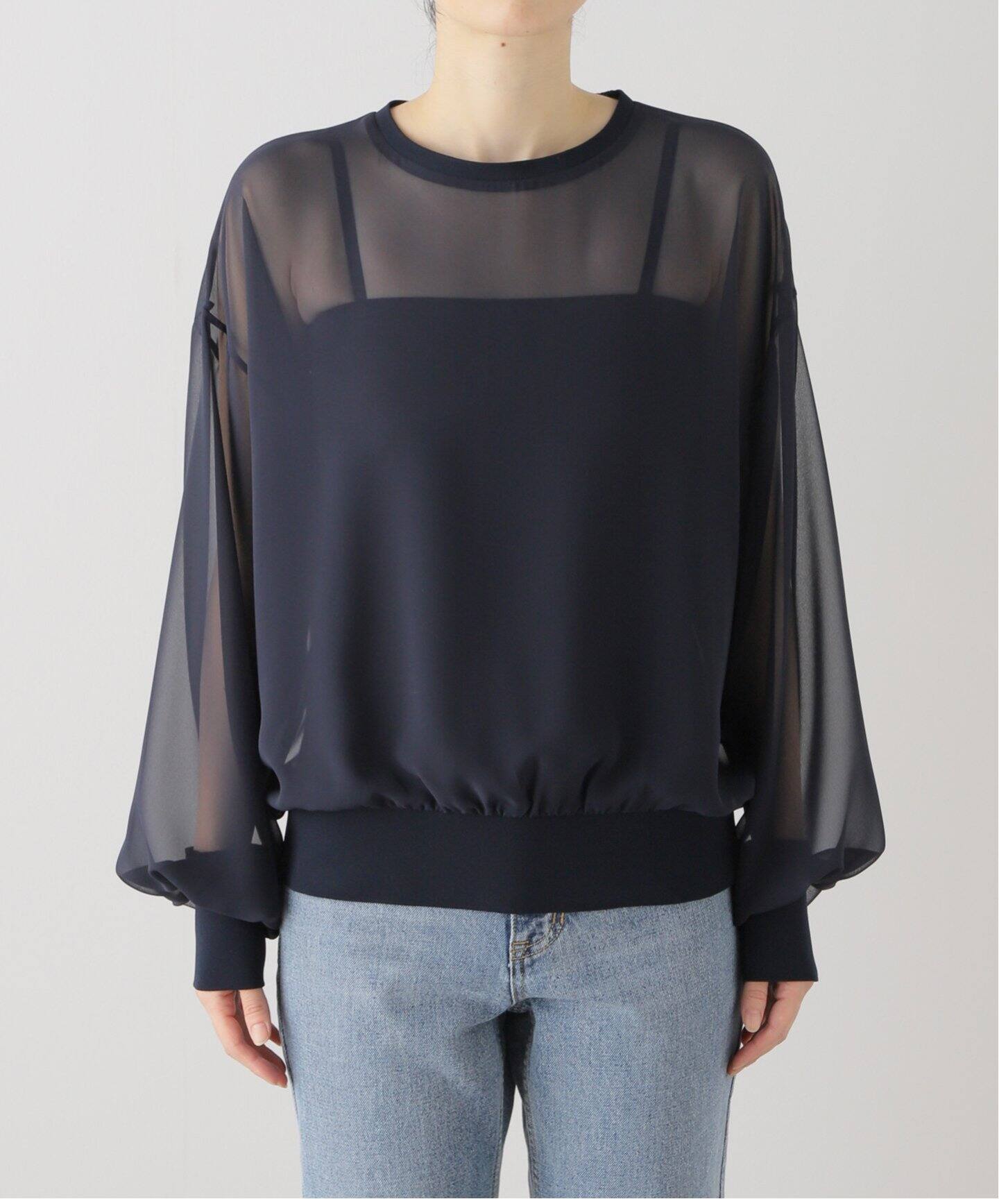Sheer Blouse（シャツ／ブラウス）｜L