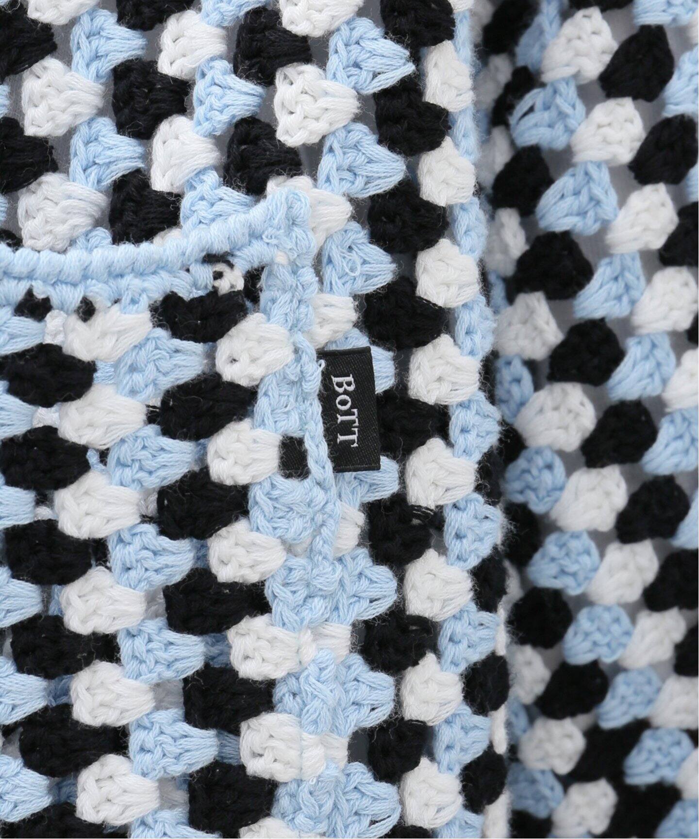 BoTT / ボット】Cotton Crochet S/S Shirt（シャツ／ブラウス