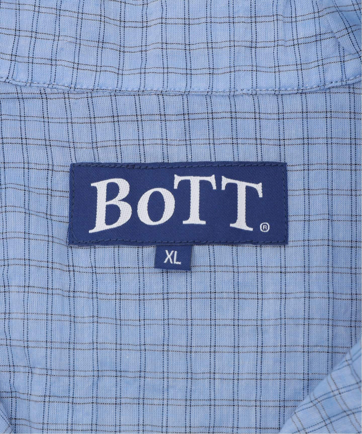 BoTT Windowpane S/S Shirt チェックシャツ