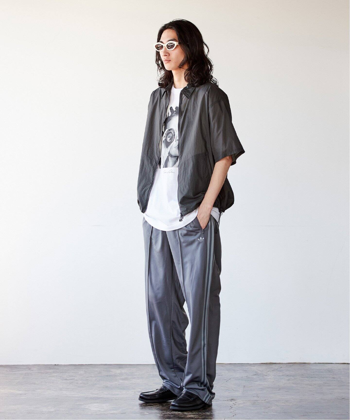 GlamLips シアー ジップ SHIRT シアー ジップ Shirt