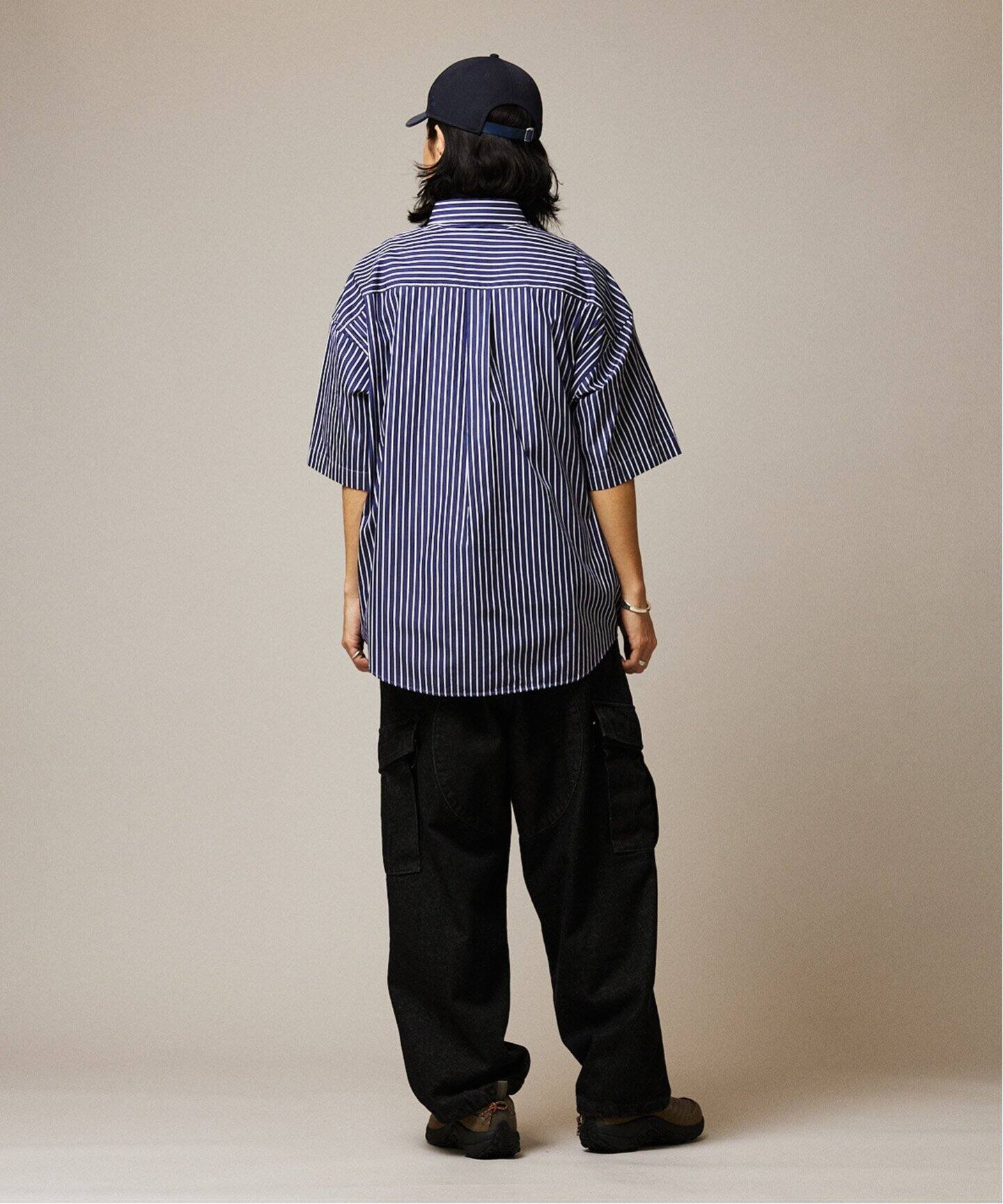 THOMAS MASON】ファットシルエット ボタンダウン S/Sシャツ（シャツ