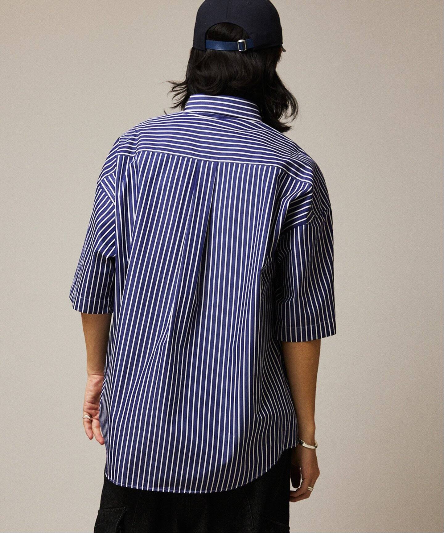 THOMAS MASON】ファットシルエット ボタンダウンシャツ ジャーナル