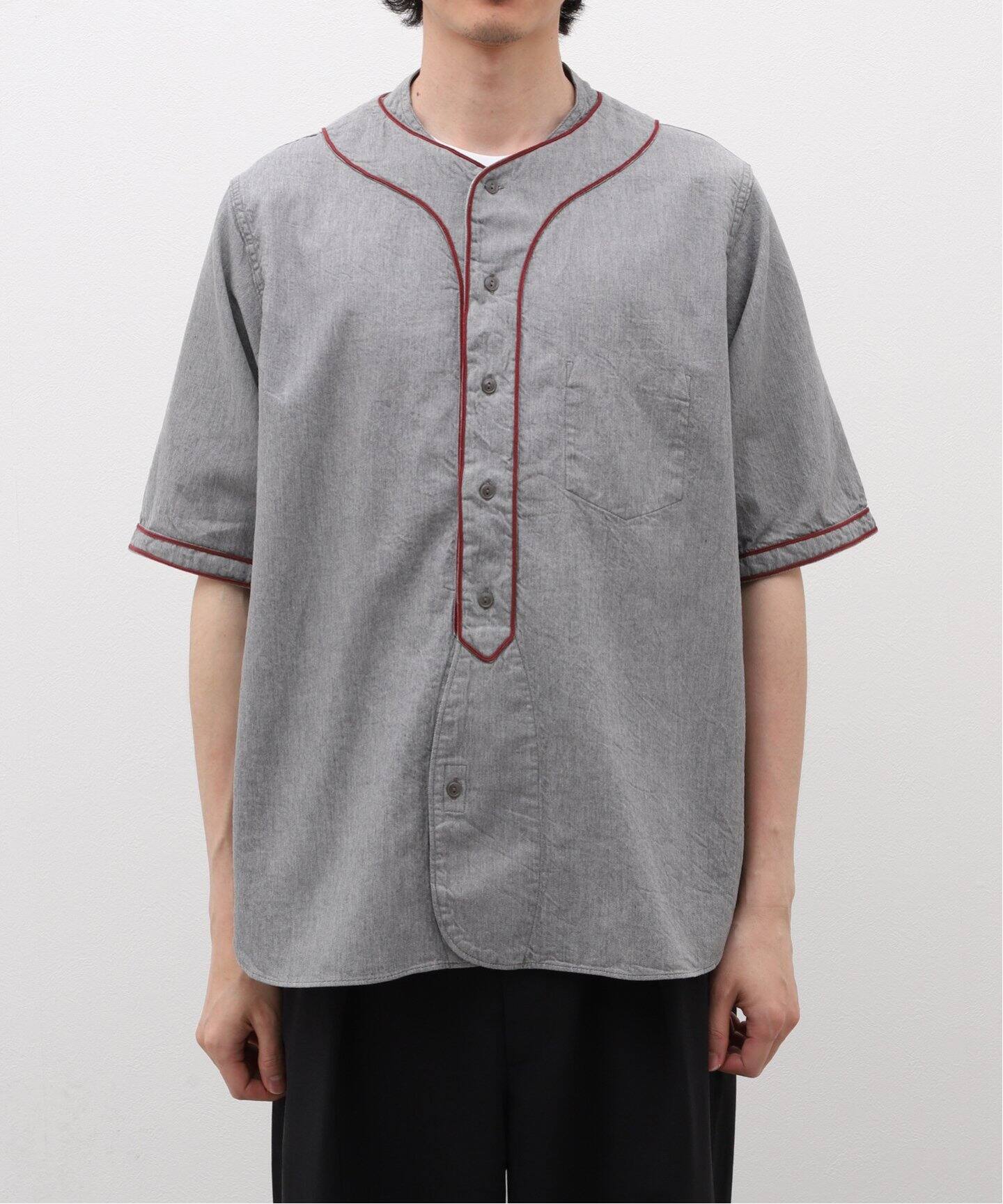 NIGEL CABOURN / ナイジェルケーボン BASEBALL SHIRT S/S TYPE2 