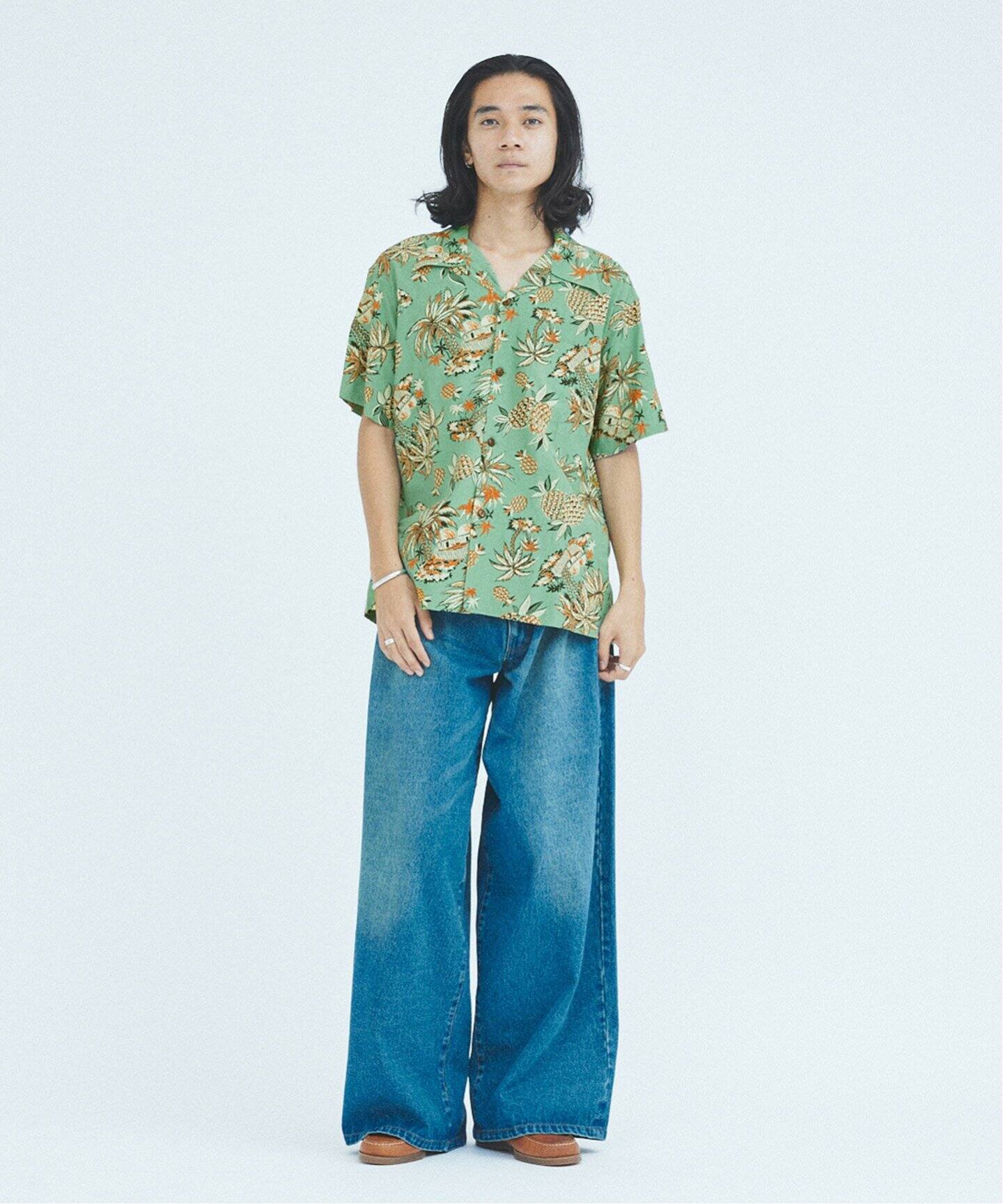 SUN SURF × JOURNAL STANDARD / 別注 アロハシャツ Pine（シャツ 