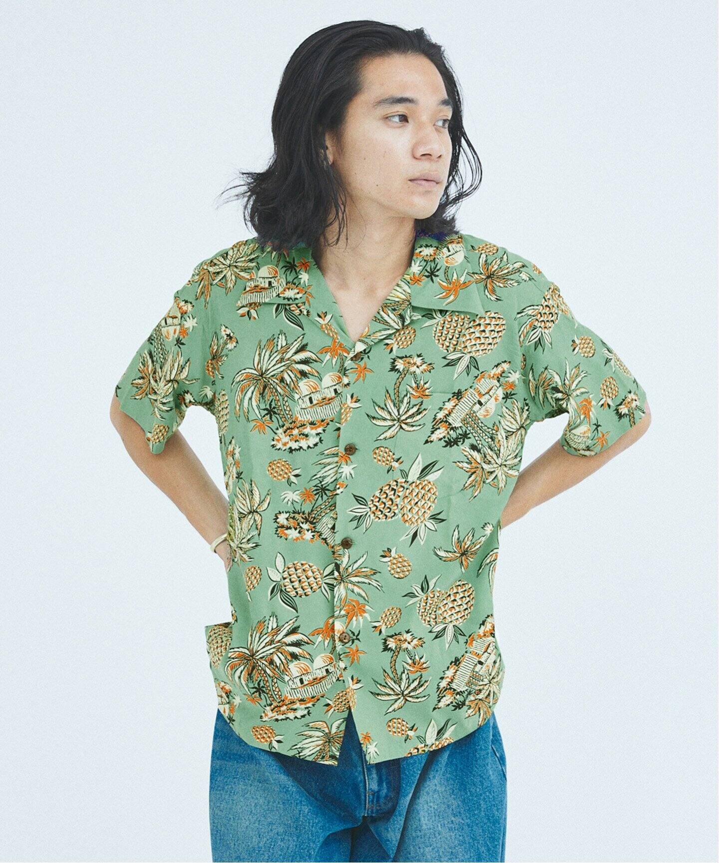 SUN SURF × JOURNAL STANDARD / 別注 アロハシャツ Pine（シャツ  