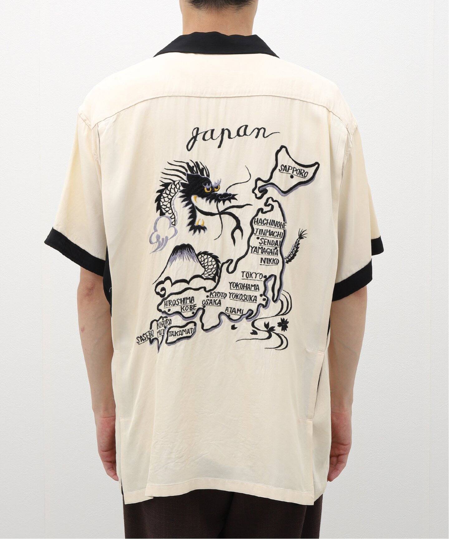 TAILOR TOYO / テーラー東洋 SUKA SHIRTDRAGONJAPAN MAP（シャツ 