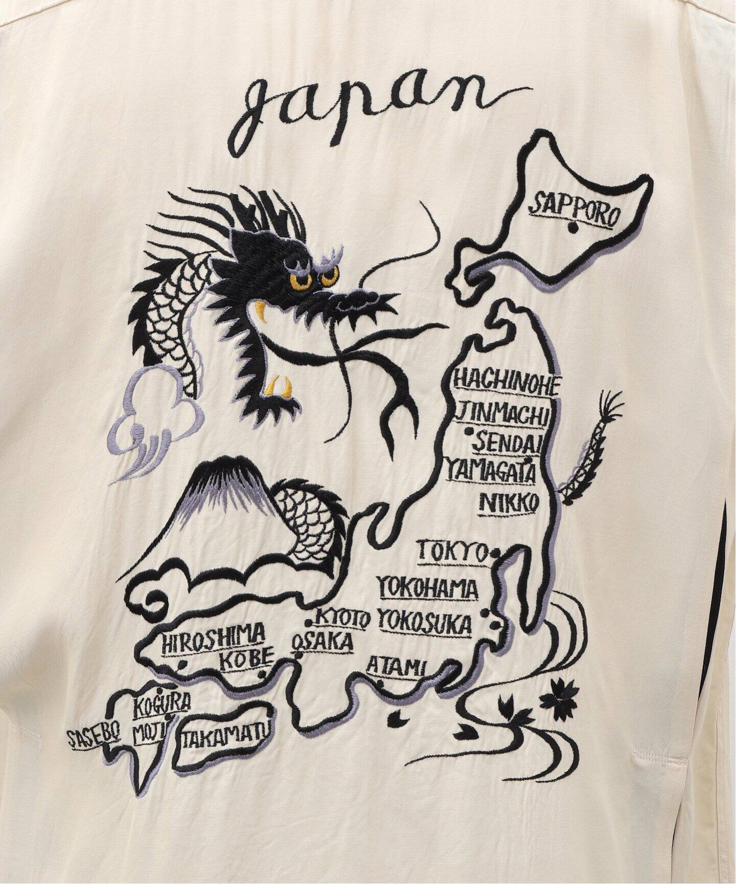 TAILOR TOYO / テーラー東洋 SUKA SHIRTDRAGONJAPAN MAP（シャツ 