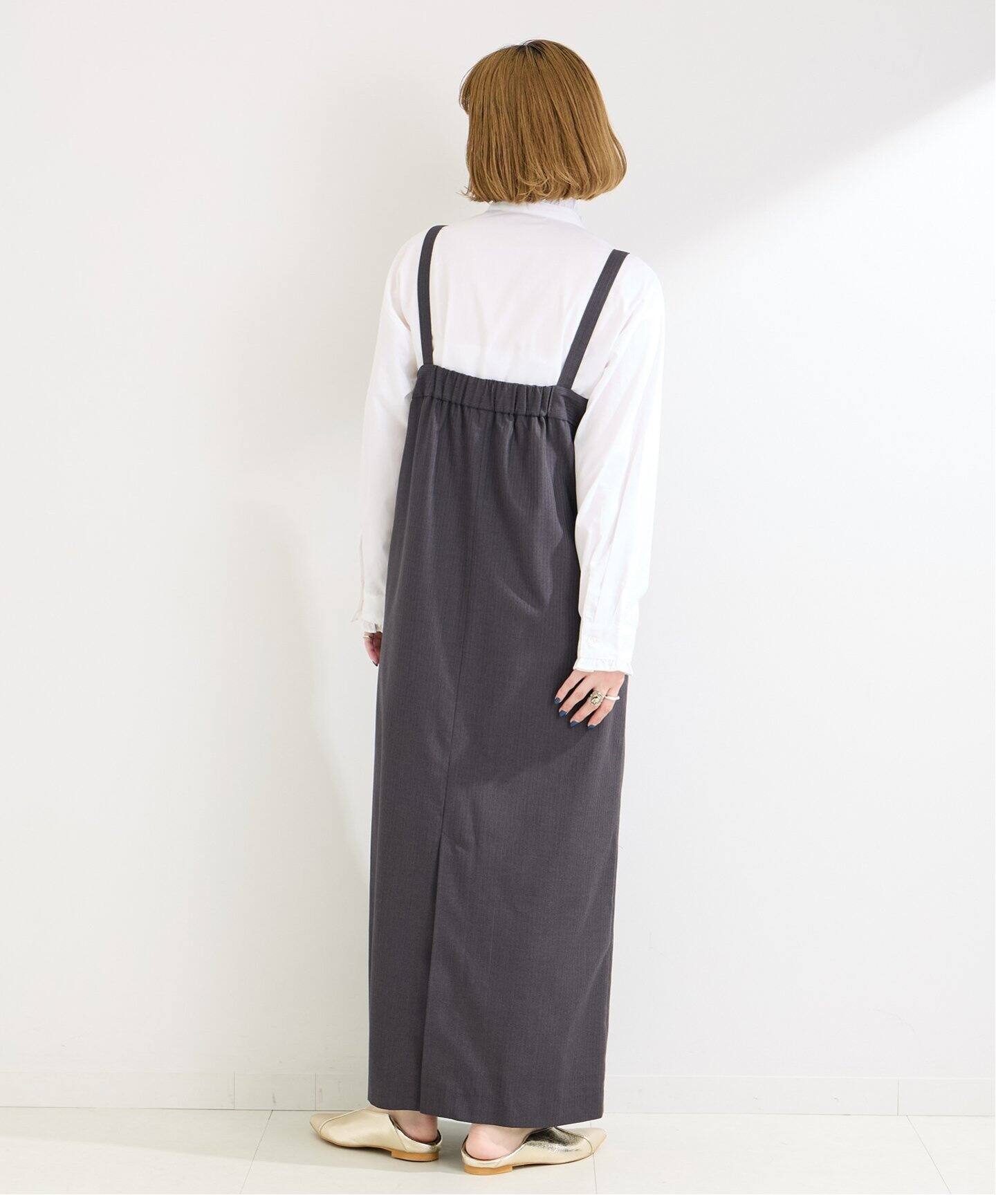 VivienneWestwood スタンドフリル襟 カットソー ビブ異素材切替 VivienneWestwood スタンドフリル襟 カットソー ビブ異素材切替