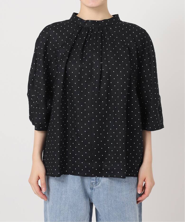 追加》フレンチリネン2wayブラウス（シャツ／ブラウス）｜B.C STOCK  