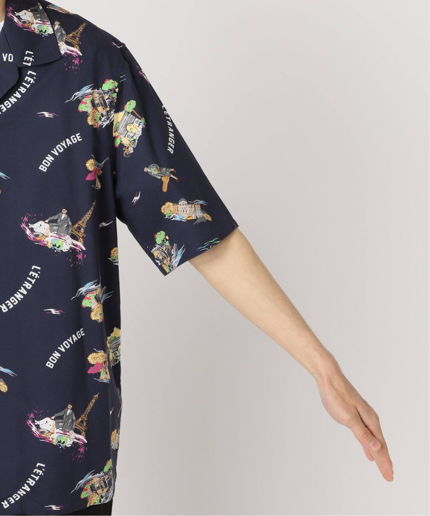 CRHアロハシャツ （PARIS）（シャツ／ブラウス）｜B.C STOCK（ベーセー 