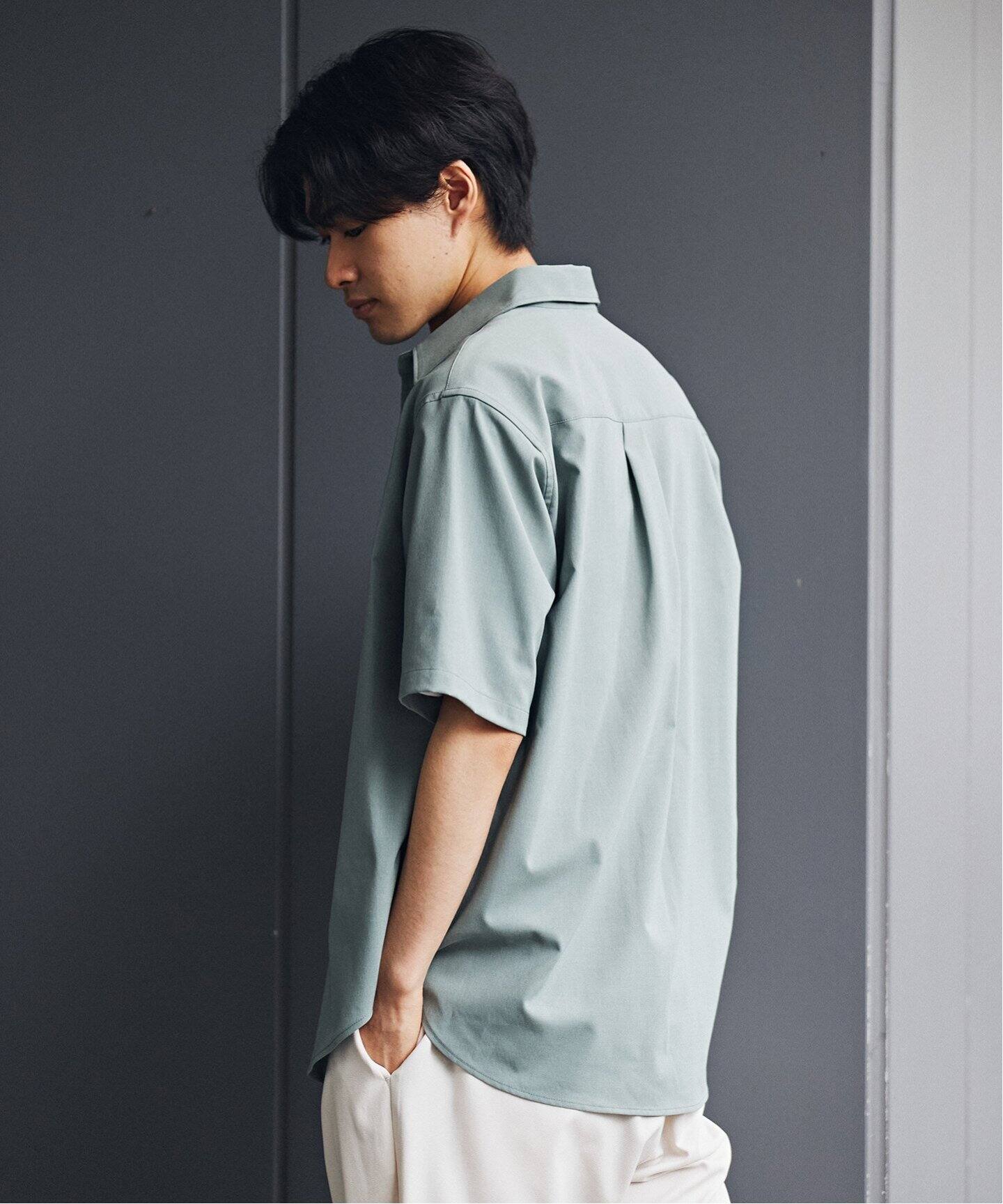 Reflax(R) S/S レギュラーシャツ（シャツ／ブラウス）｜B.C
