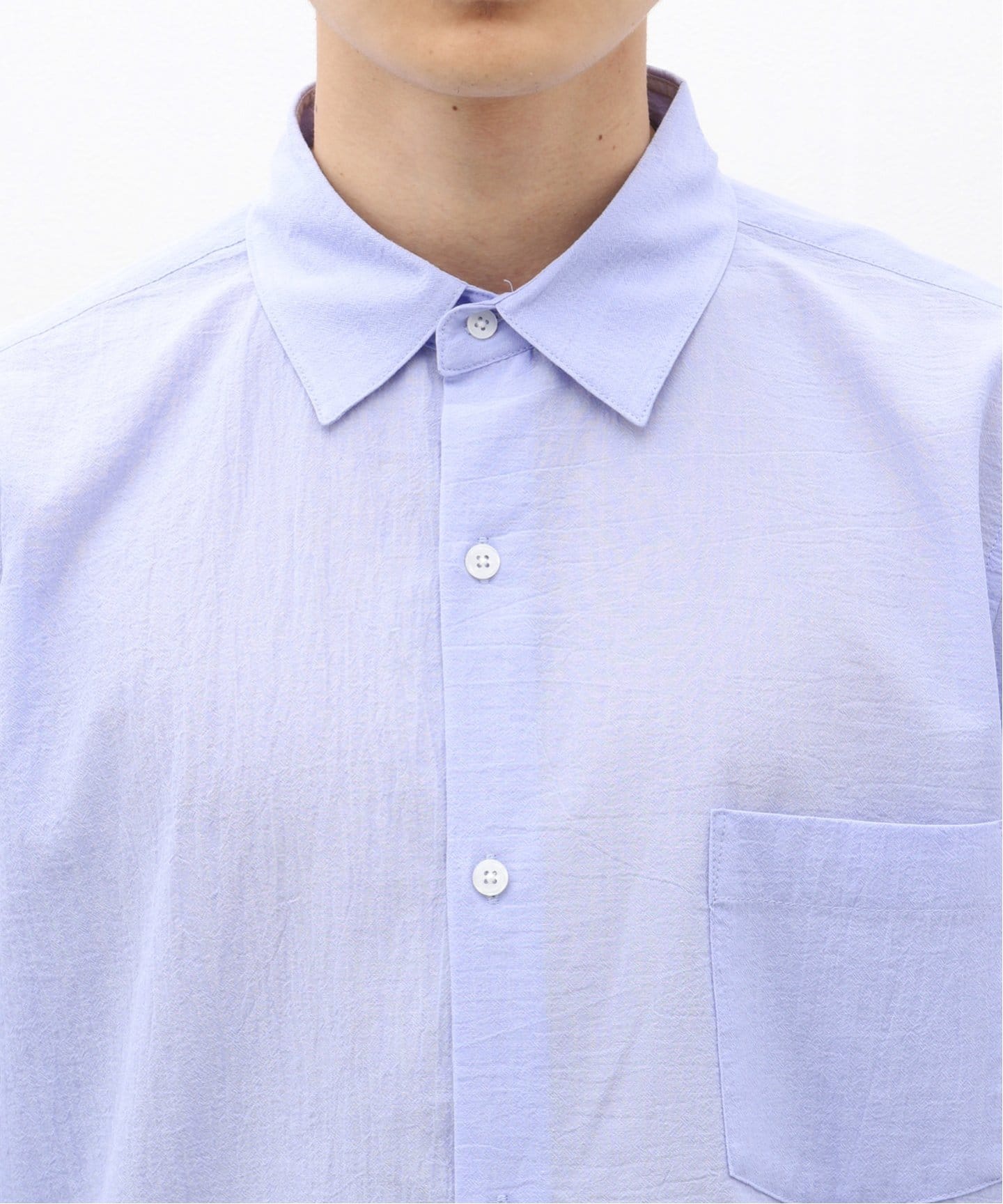 C/VOILE 3/4 SLV. REGシャツ（シャツ／ブラウス）｜B.C STOCK