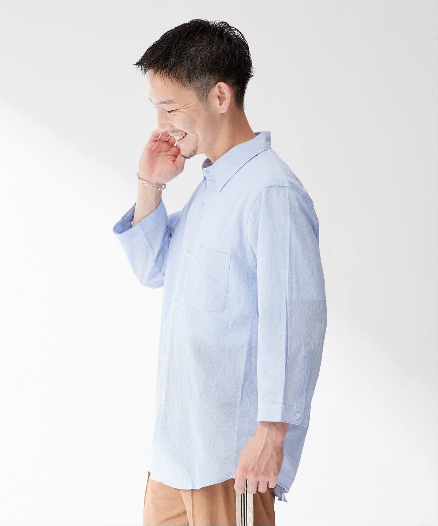 送料込◎ベトゥープ◎C/SローンウォッシャブルBASICシャツ 白 シャツ・ブラウス - BETOUPE