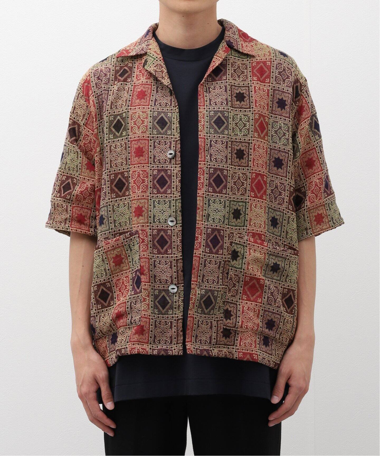 NEEDLES / ニードルズ】 Cabana Shirt - Poly India Jq.（シャツ  