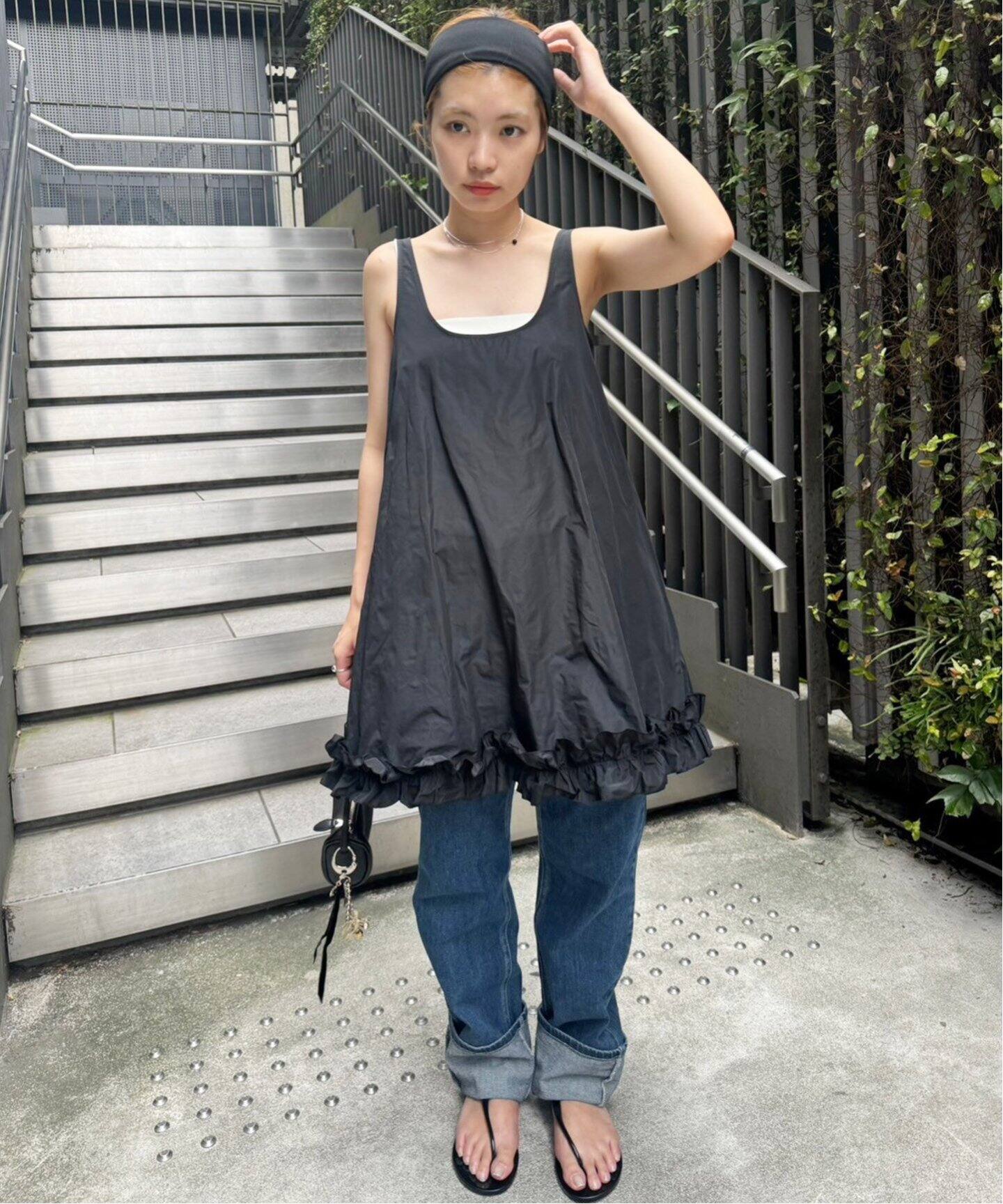 タフタフリルトップ（シャツ／ブラウス）｜EDIT.FOR LULU（エディット  