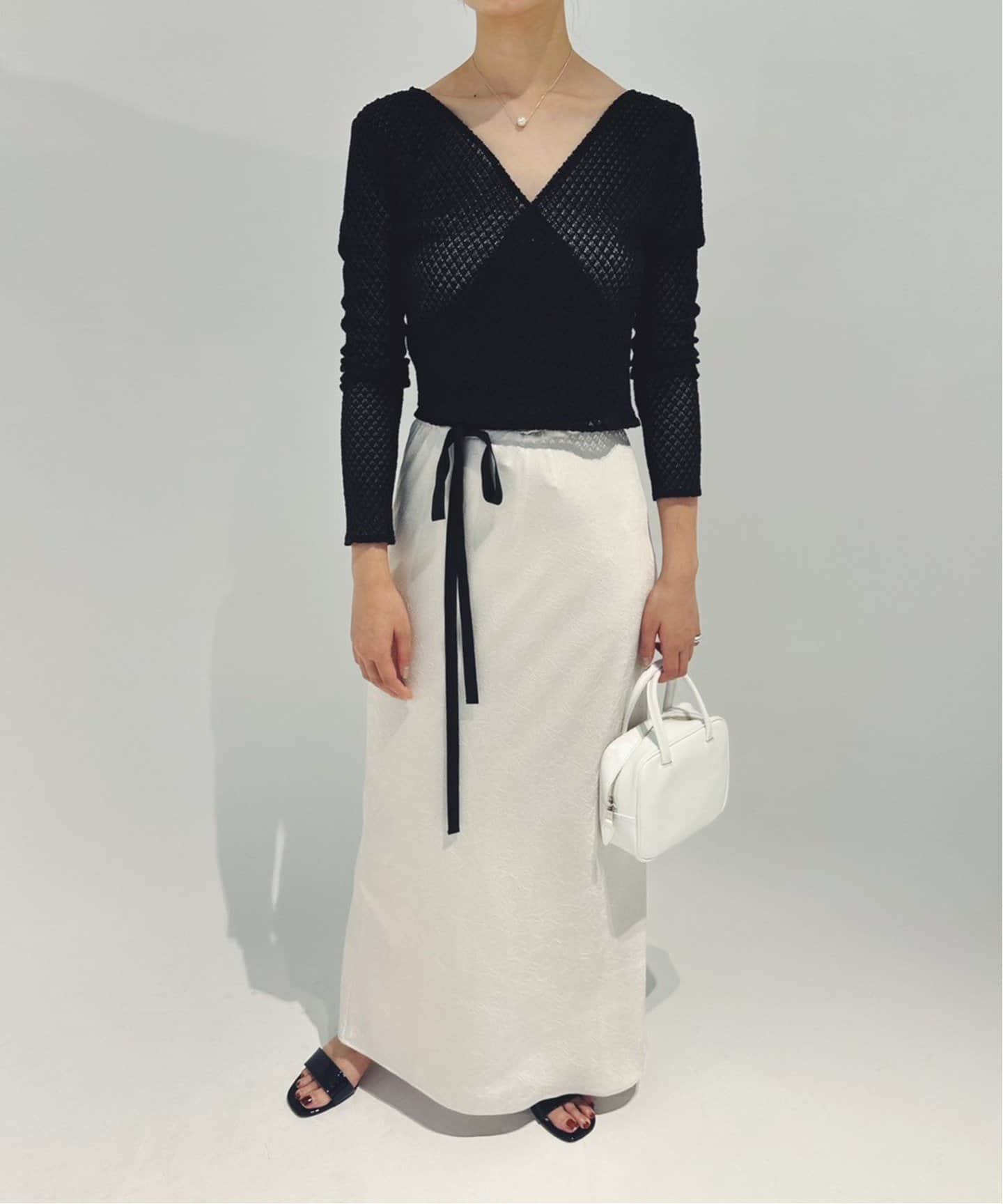edit for lulu レース カシュクールブラウス EDIT. FOR LULU（エディットフォールル）の「レース